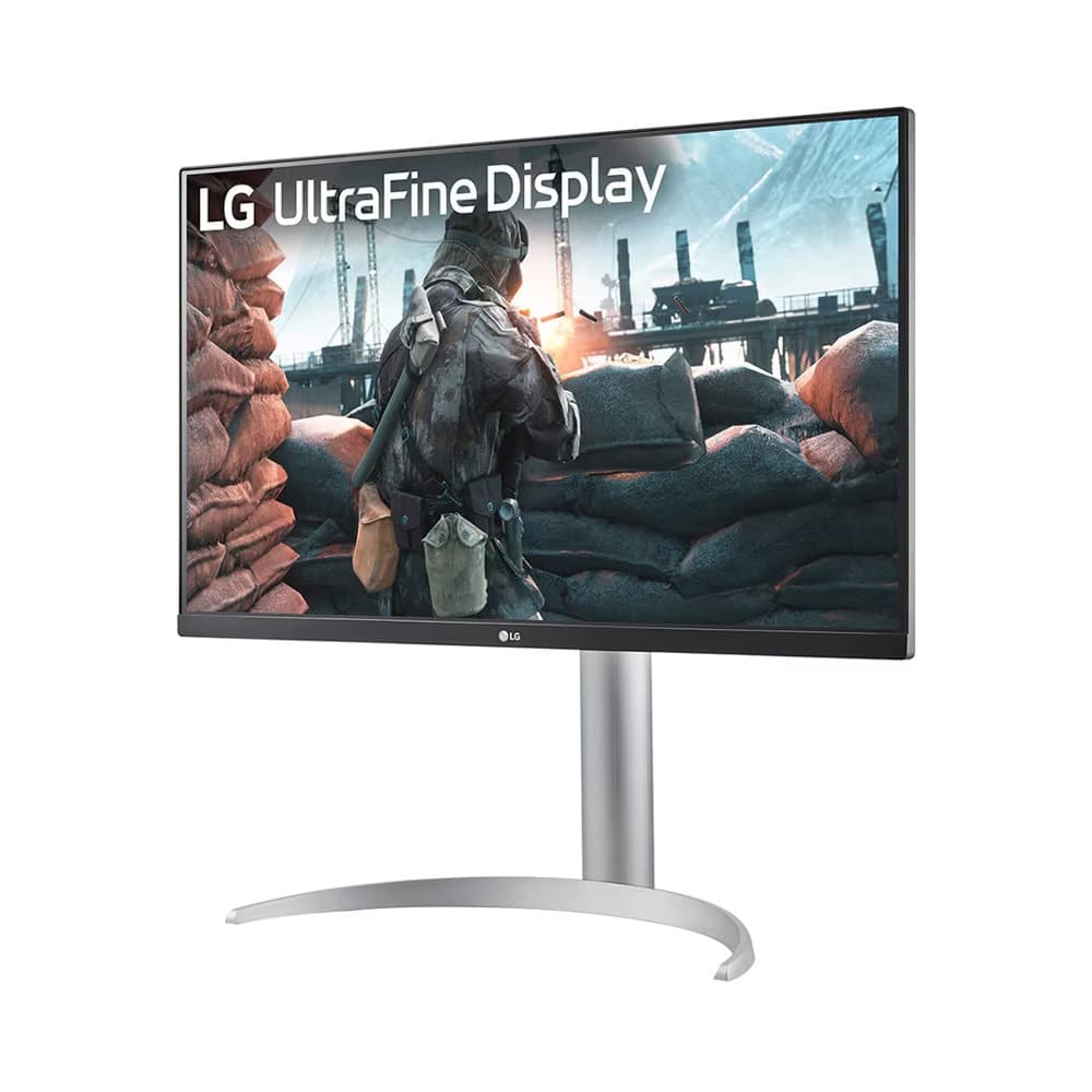 LG 27UP650K-W, 27" UHD 4K IPS AG, DCI-P3 95%, UltraFine, 5ms, 1200:1, Mega DFC, 400 cd/m2, 3840x2160, HDR 10, VESA Display HDR 400, HDMI, DisplayPort, Headphone out, Height Adjustable,Pivot Tilt, Reader Mode