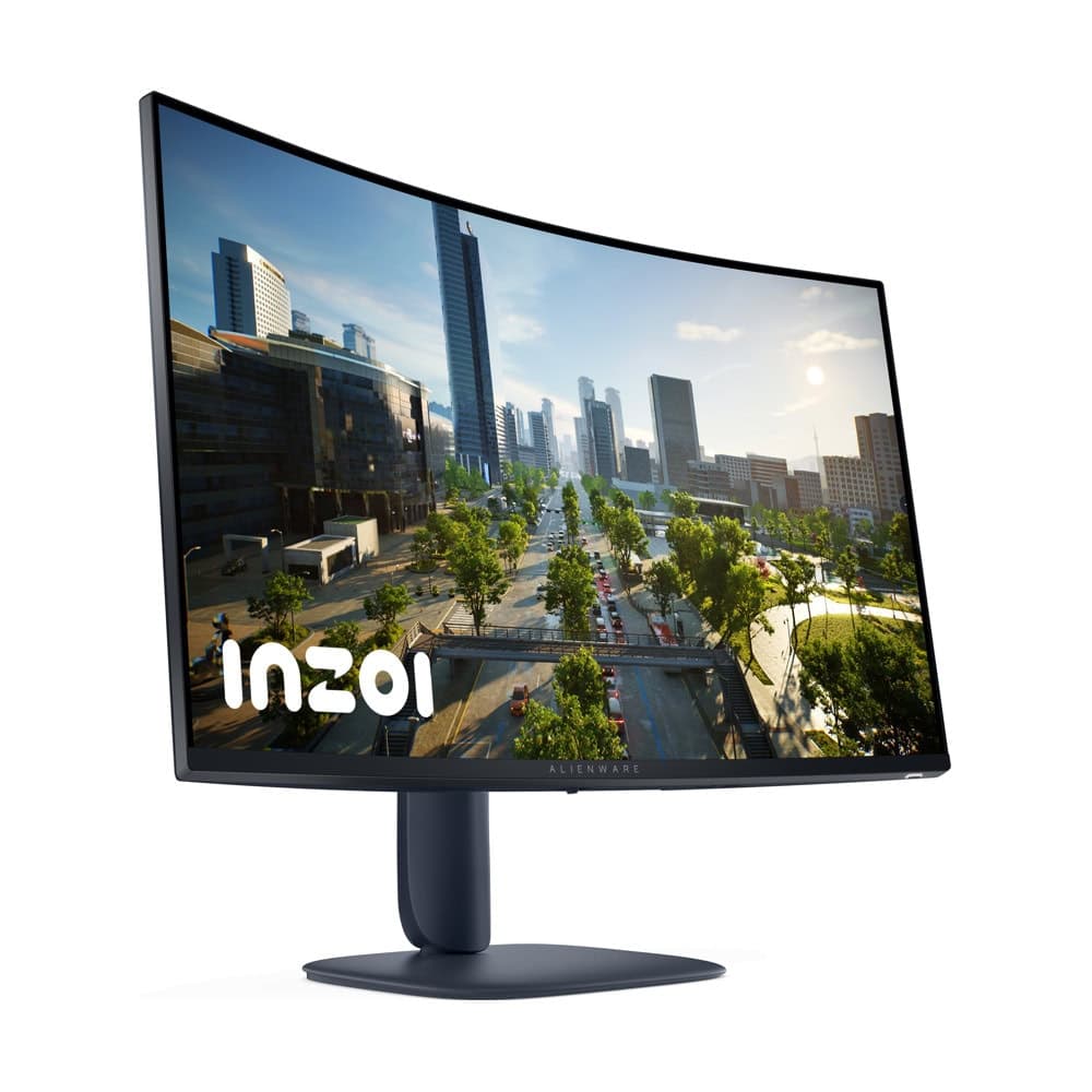 Dell Alienware AW3225DM, 31.5" Curved WQHD LED AG, VA, 1ms GTG, 3000:1, 400 cd/m2, 2560x1440, 180 Hz, 95% DCI-P3, HDR, VRR, AMD FreeSync, VESA AdaptiveSync, HDMI, DP, USB 5Gbps, PIP, PBP, Height Adjustable, Tilt, Black