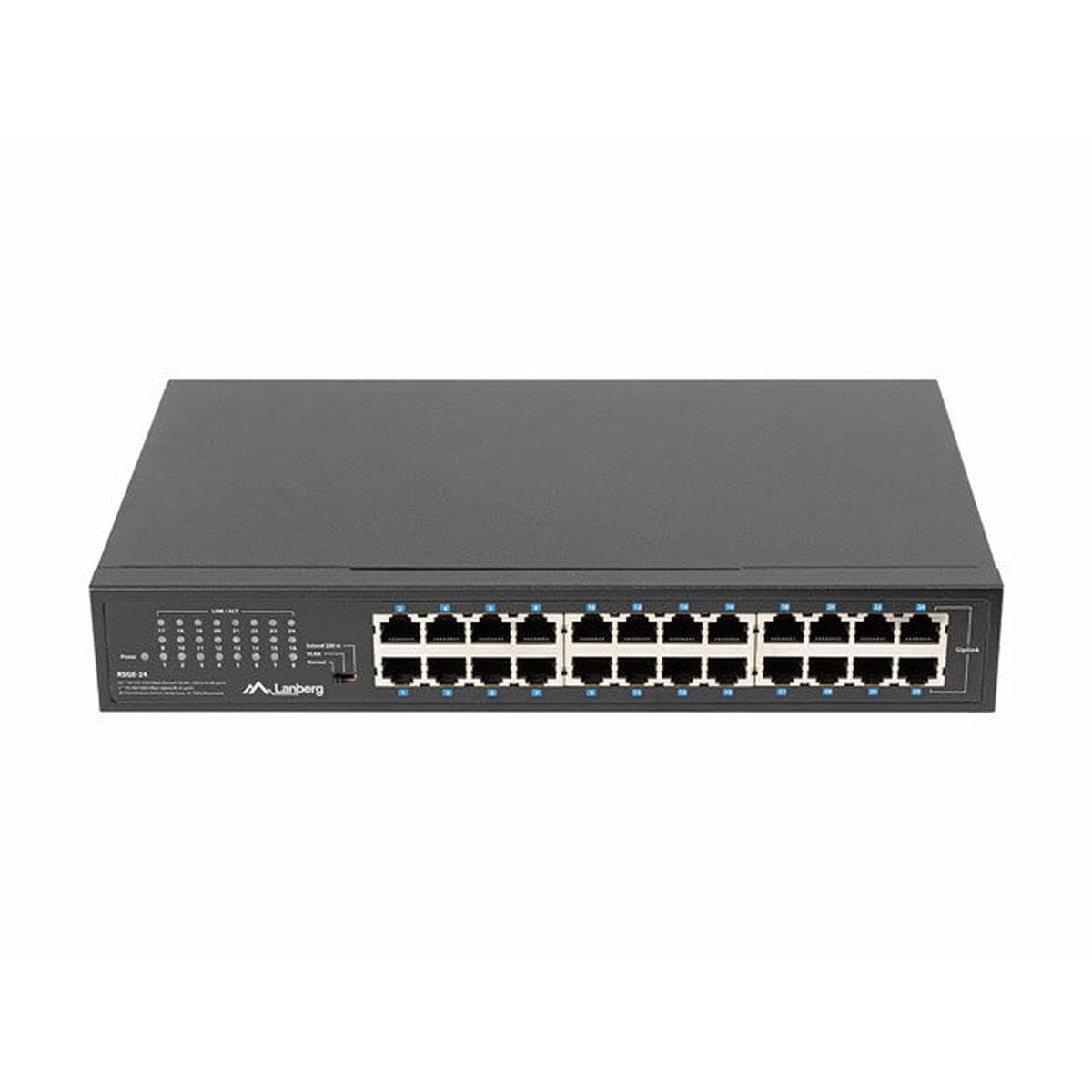 Lanberg switch rsge-24 24x 1GB unmanaged gigabit ethernet rack 19"