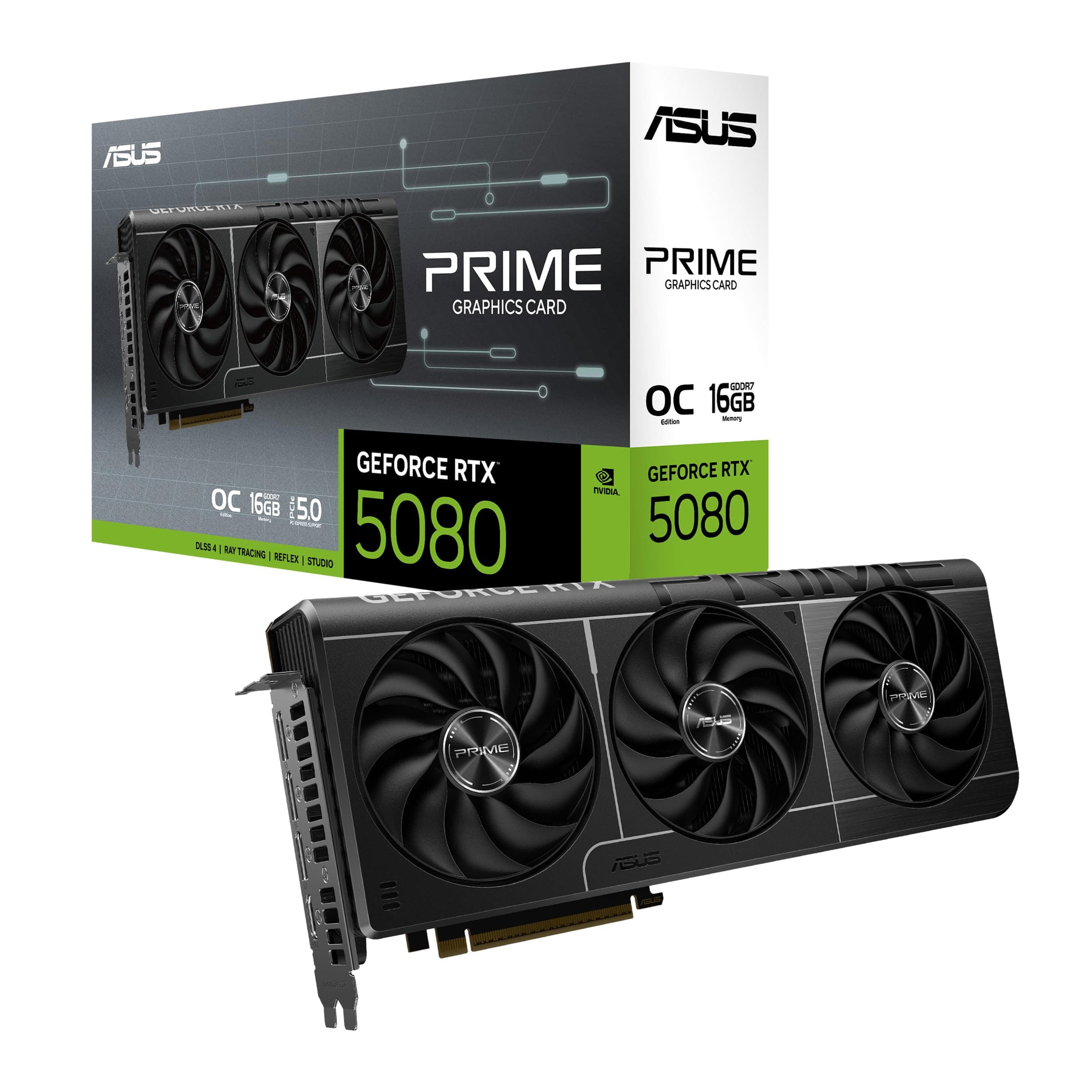 Asus Prime GeForce RTX 5080 16GB GDDR7 OC