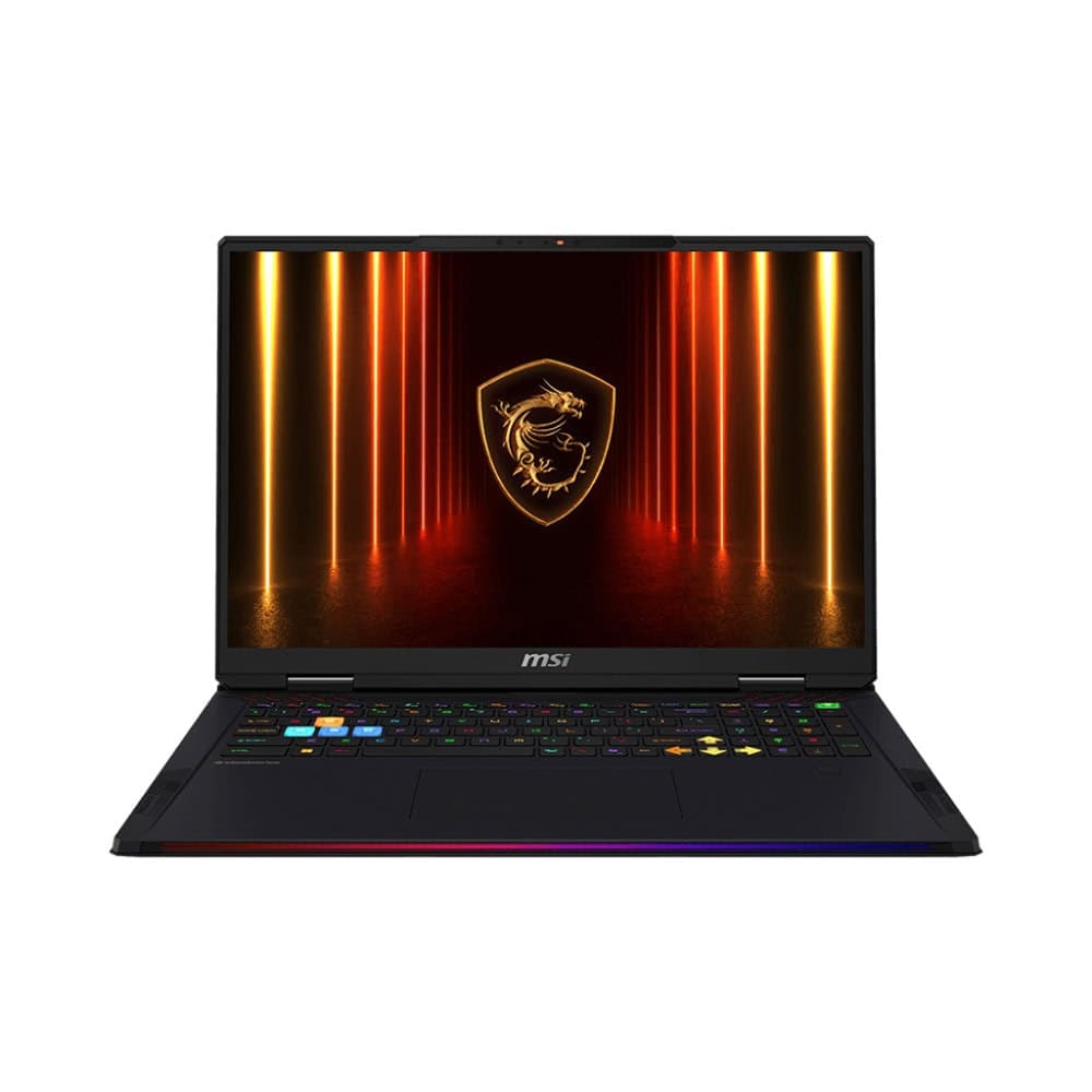 MSI Raider A18 HX A9WIG, NVIDIA GeForce RTX 5080 16GB GDDR7 1334 AI TOPS, AMD Ryzen 9 9955HX3D (16C/32T до 5,4 GHz, 128 MB L3), 18" 16:10 UHD+ (3840x2400), MiniLED, 120Hz, 64GB DDR5 2x32 до DDR5-5600, 2TB PCIe Gen4x4 SSD, Wi-Fi 7, Windows 11 Home