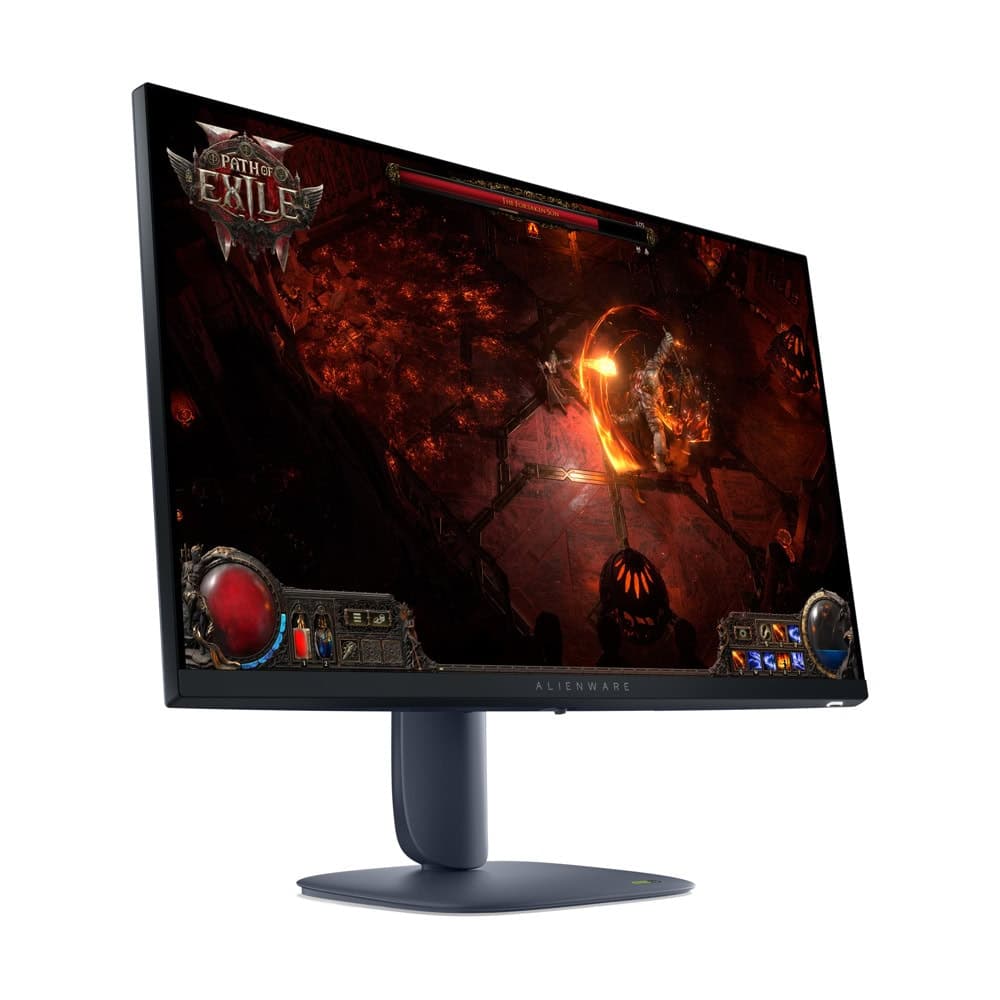 Dell Alienware AW2725DM, 27" LED, IPS AG, WQHD 2560 x 1440, 95% DCI-P3, NVIDIA G-SYNC, AMD FreeSync, 180Hz, 1ms GtG, 1000:1, 400 cd/m2, HDMI, DP, USB HUB, Height Adjustable, Pivot, Swivel, Tilt, PIP, PBP, Black