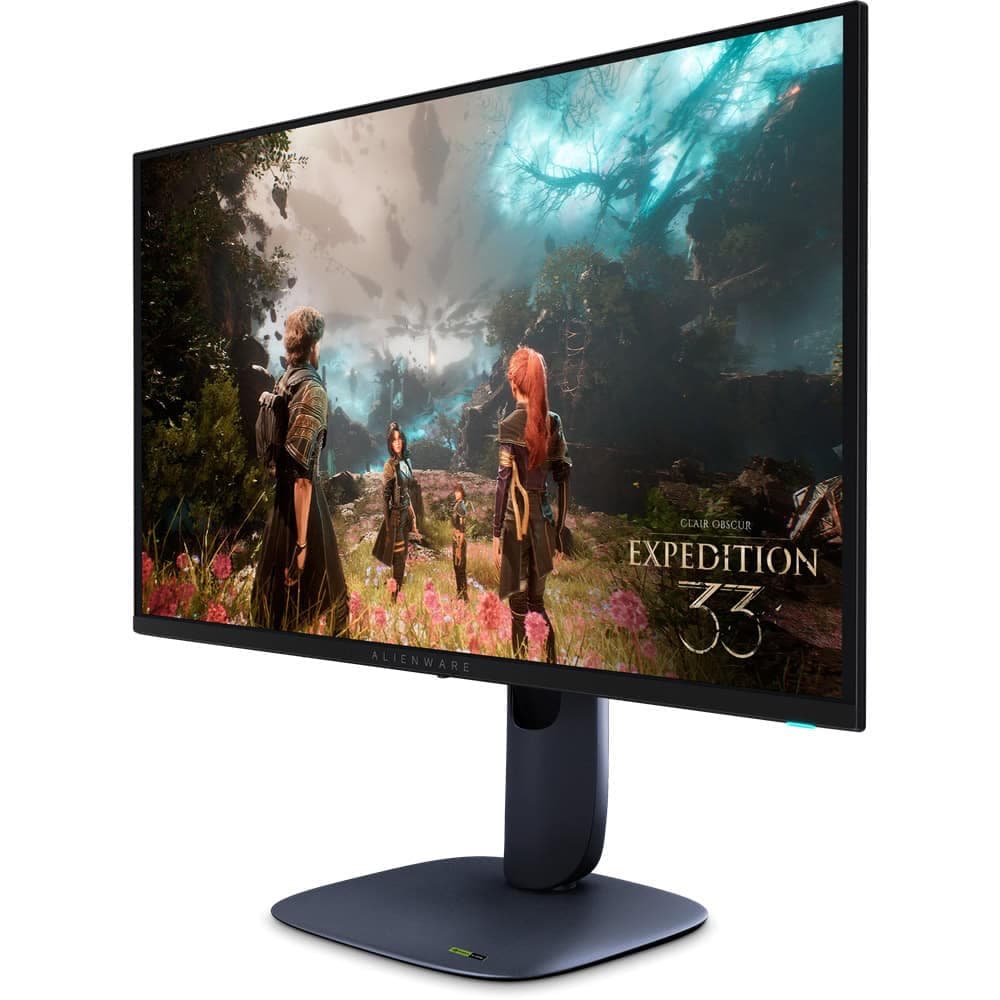 Dell Alienware AW2725Q, 26.7" QD-OLED, IPS, 0.03 ms GtG, AMD FreeSync, NVIDIA G-SYNC, 1,500,000:1, 1000 cd/m2, 4K UHD (3840 x 2160), 240Hz, 99% DCI-P3, HDMI, Earc, DP, USB 5Gbps, USB-C, PIP, PBP, Height Adjustable, Pivot, Swivel, Tilt