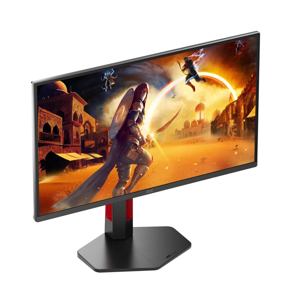 AOC Q25G4SR, 24.5" IPS WLED, 2560x1440@300Hz, 1ms GtG, 0.3ms MPRT, 400cd m/2, 1000:1, 80M:1, Adaptive Sync, FlickerFree, Low Blue Light, 2Wx2, Tilt, Height Adjust, Pivot, Swivel, 2xHDMI, DP