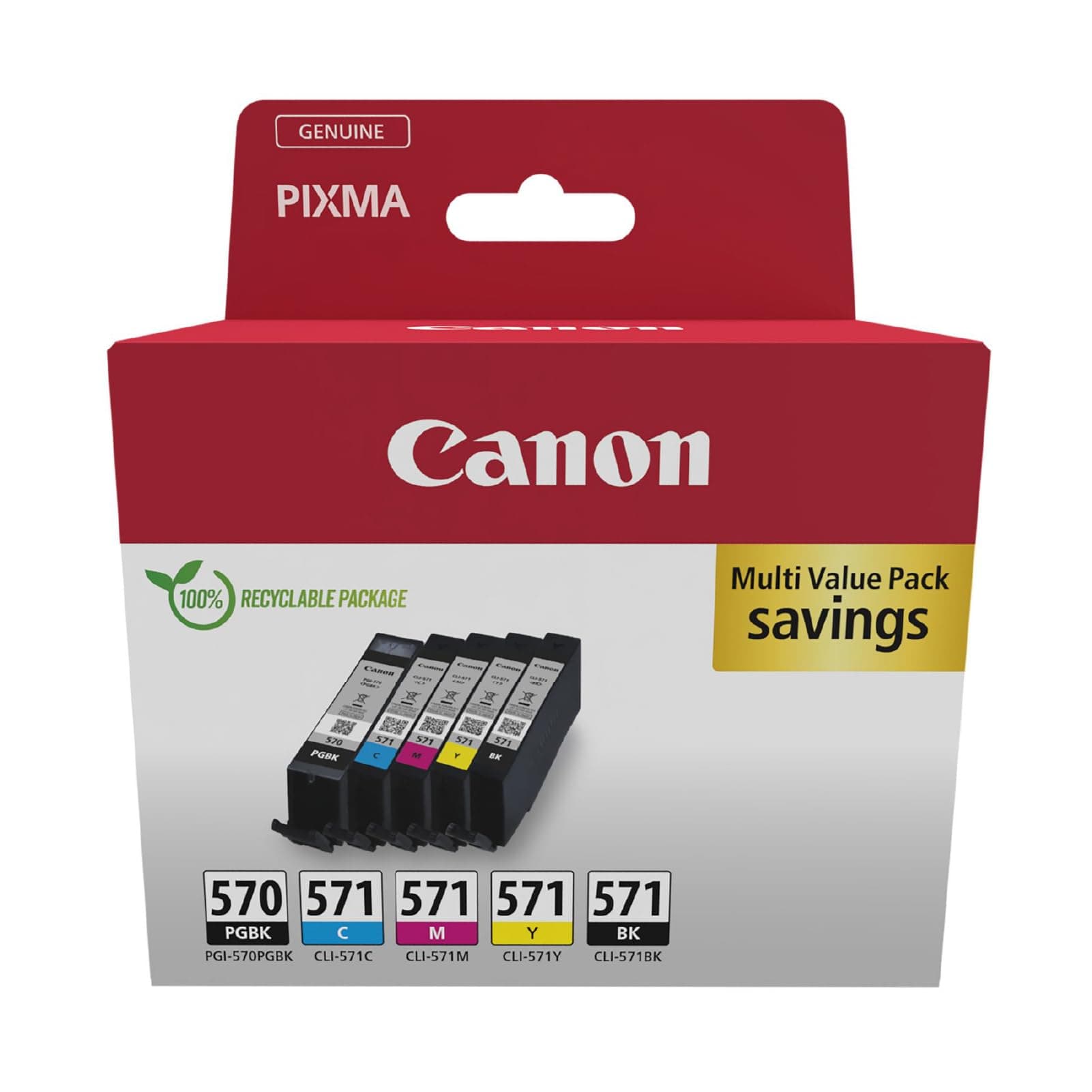 Canon PGI-570/CLI-571 PGBK/C/M/Y/BK Multi-Pack