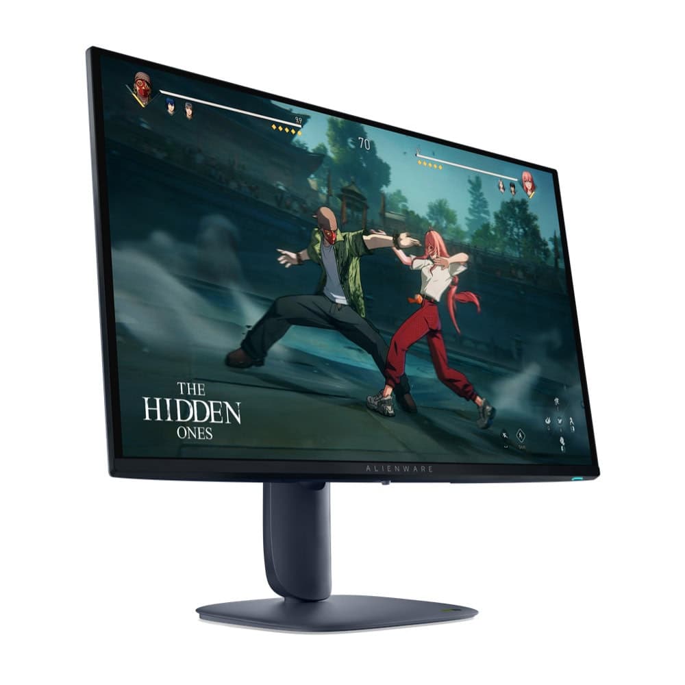 Dell Alienware AW2725D, 27" LED, QD-OLED, WQHD 2560 x 1440, 95% DCI-P3, NVIDIA G-SYNC, AMD FreeSync, 280Hz, 0.3ms GtG, 1500000:1, 1000 cd/m2, HDMI, DP, USB C, Height Adjustable, Pivot, Swivel, Tilt, PIP, PBP, Black
