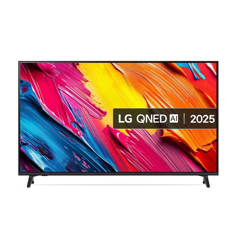 LG 65QNED70A6A, 65" 4K QNED HDR Smart TV, 3840x2160, DVB-T2/C/S2, Alpha 7 AI Processor, HDR10 / HLG, webOS 25 ThinQ, VRR / ALLM / HGiG, 4K Upscaling, WiFi 5, Voice ID, Bluetooth 5.0, AirPlay 2, LAN, CI, HDMI, SPDIF, Google Cast, 2 pole Stand