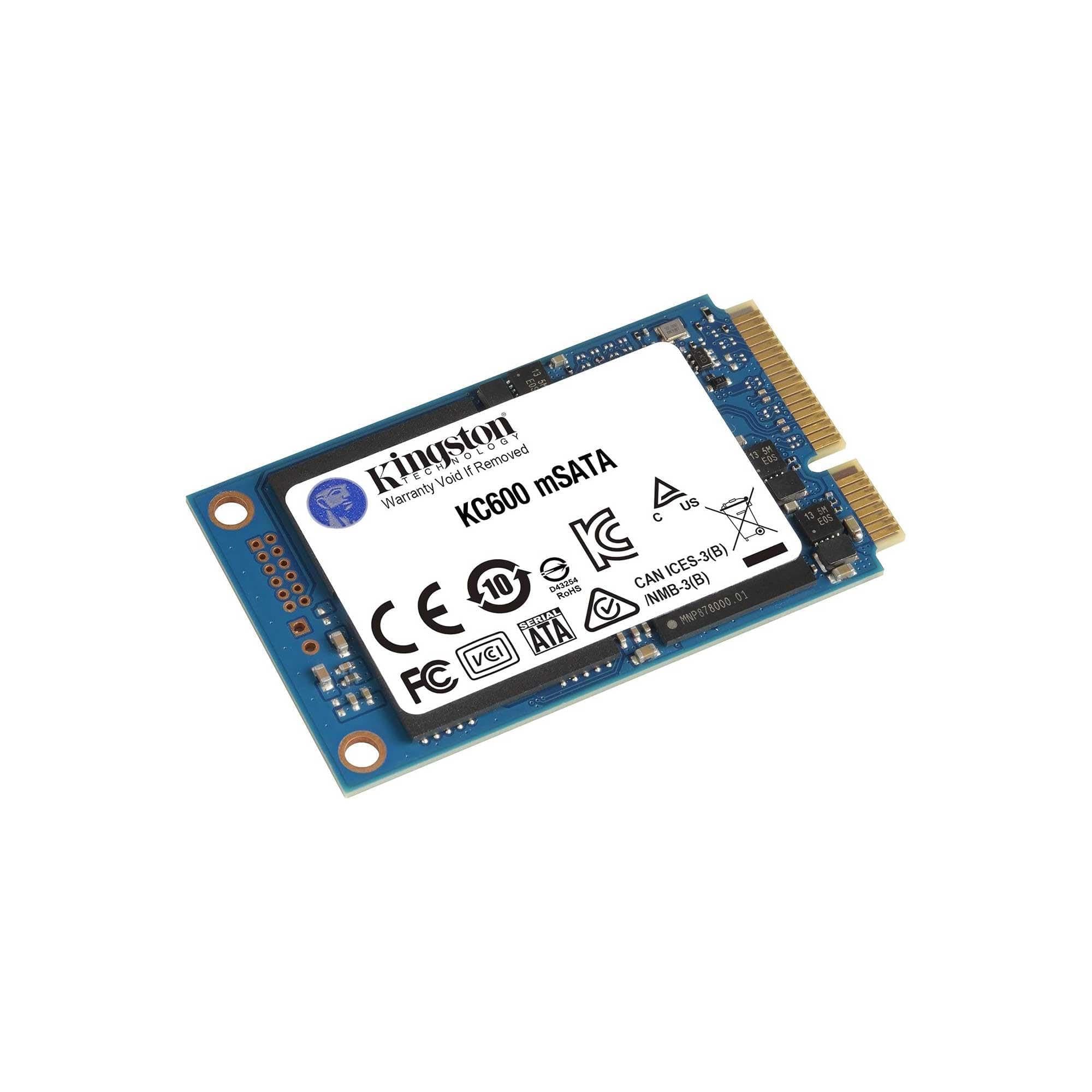 SSD KINGSTON KC600, 512GB, mSATA