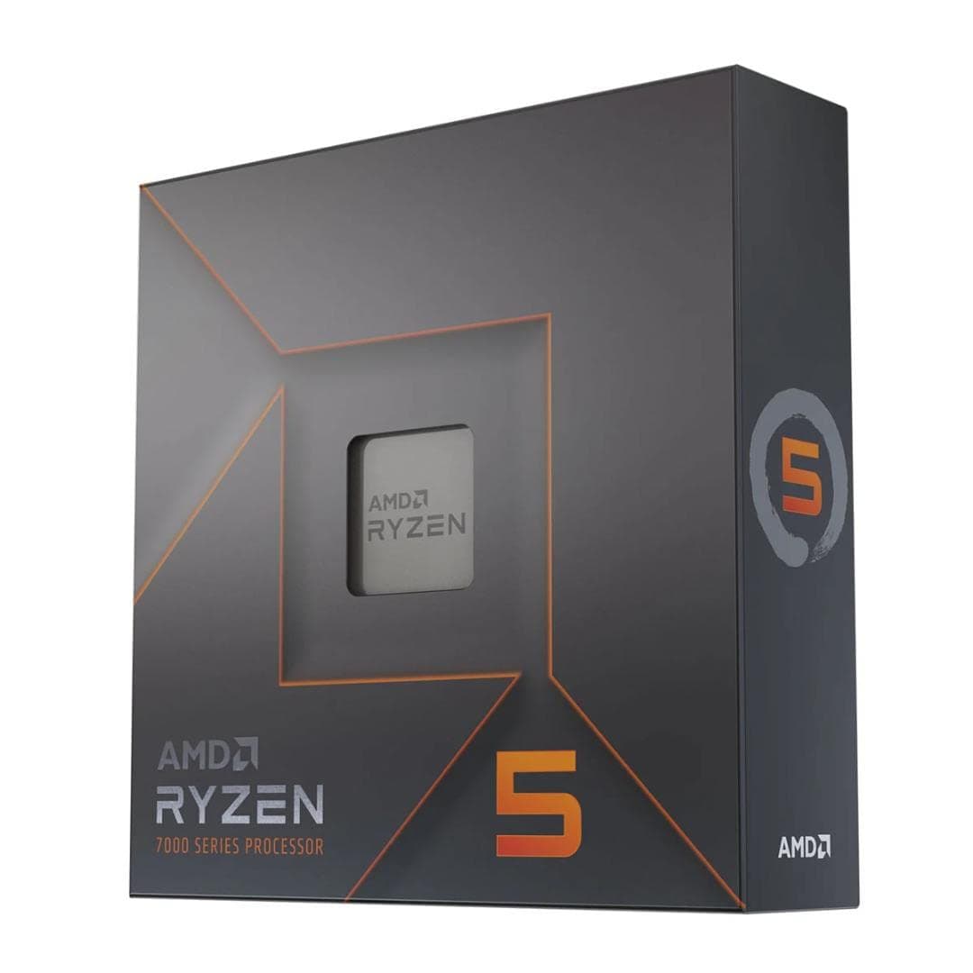 Процесор AMD RYZEN 5 7600X, 6-Core, 4.7 GHz, 32MB, 105W, AM5, BOX, No Cooler