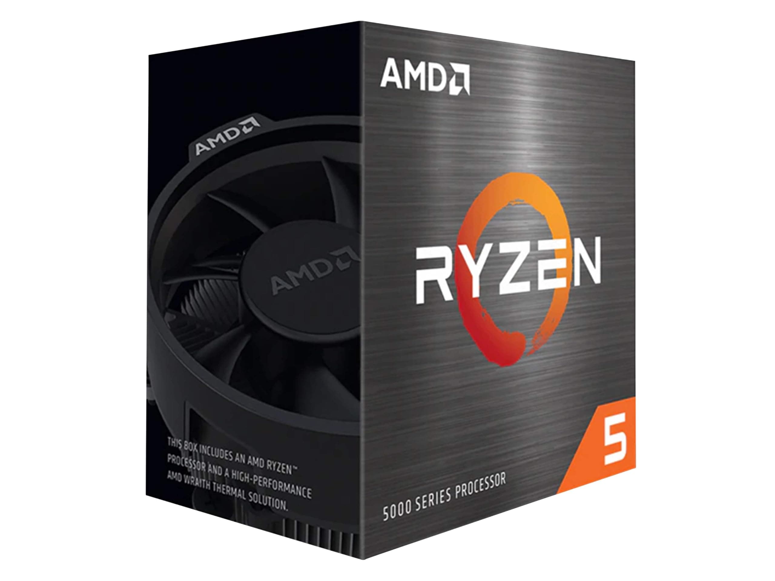 Процесор AMD Ryzen 5 5600, AM4 Socket, 6 Cores, 3.5GHz, 35MB Cache, 65W, BOX