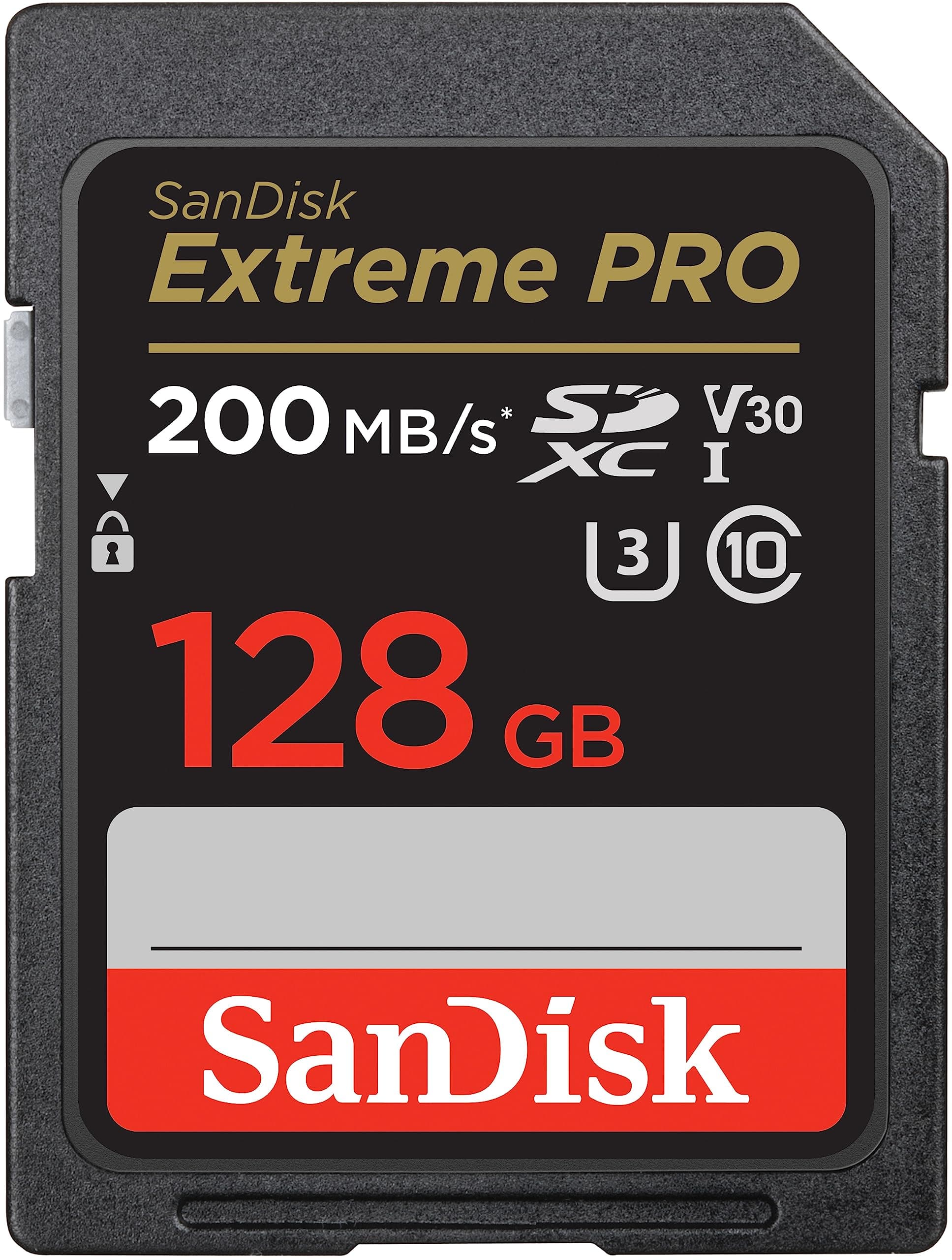 Карта памет SANDISK Extreme PRO SDHC, 128GB