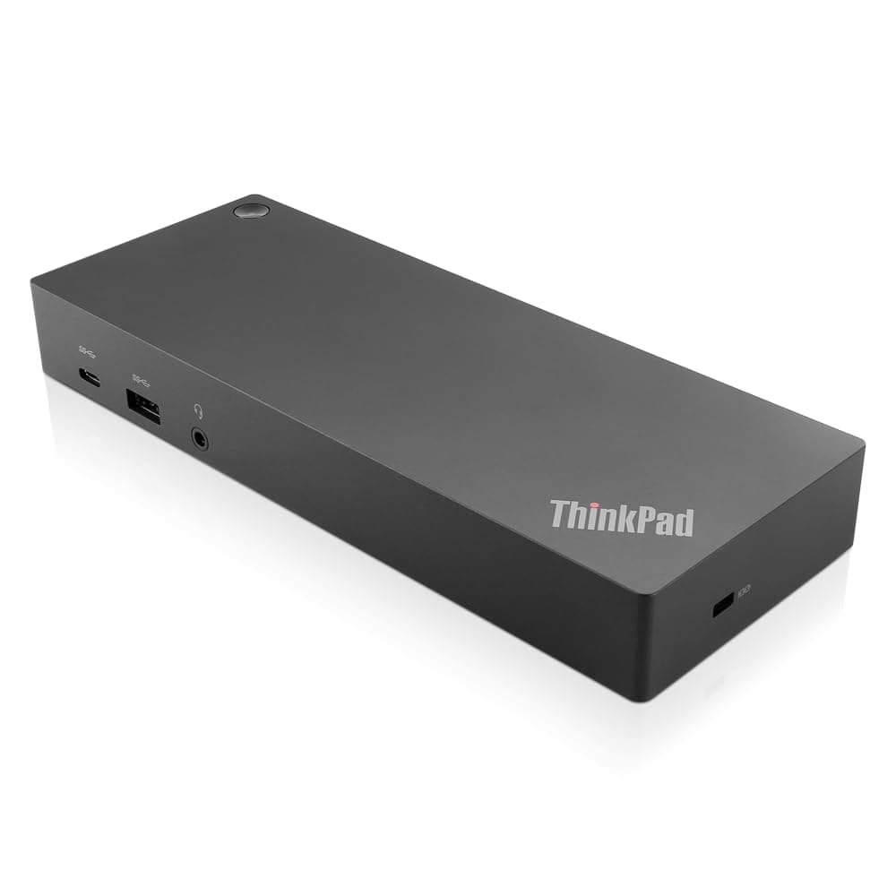 Докинг станция Lenovo ThinkPad Hybrid USB-C, от USB C към 1x USB C, 5x USB A, 2x DisplayPort, 2x HDMI, 1x RJ45, 1x AUX, черна