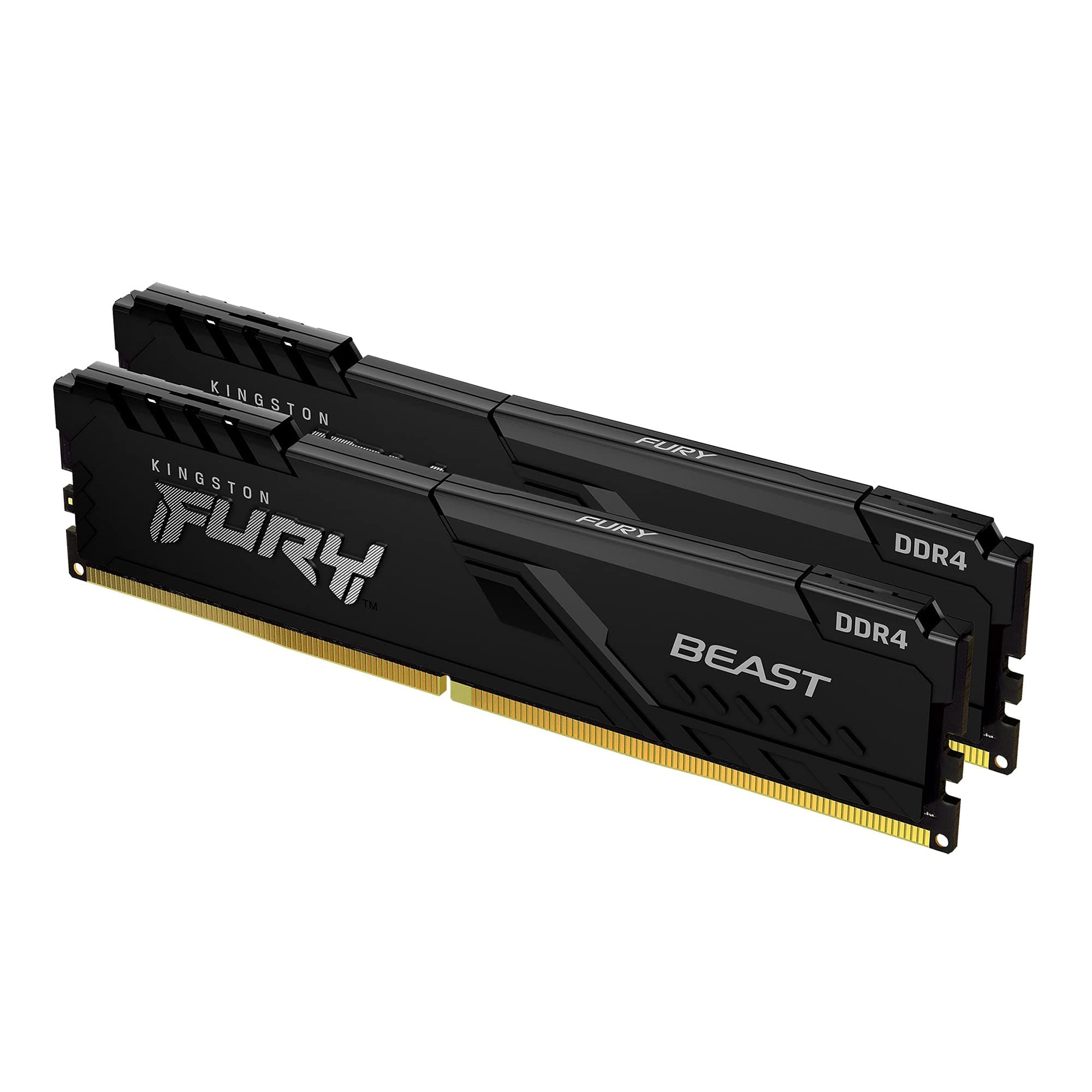 Памет Kingston FURY Beast Black 16GB(2x8GB) DDR4 3600MHz KF436C17BBK2/16