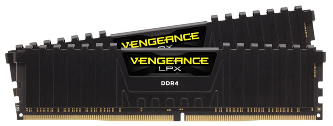 Памет Corsair Vengeance LPX Black 16GB(2x8GB) DDR4 3200MHz CMK16GX4M2E3200C16