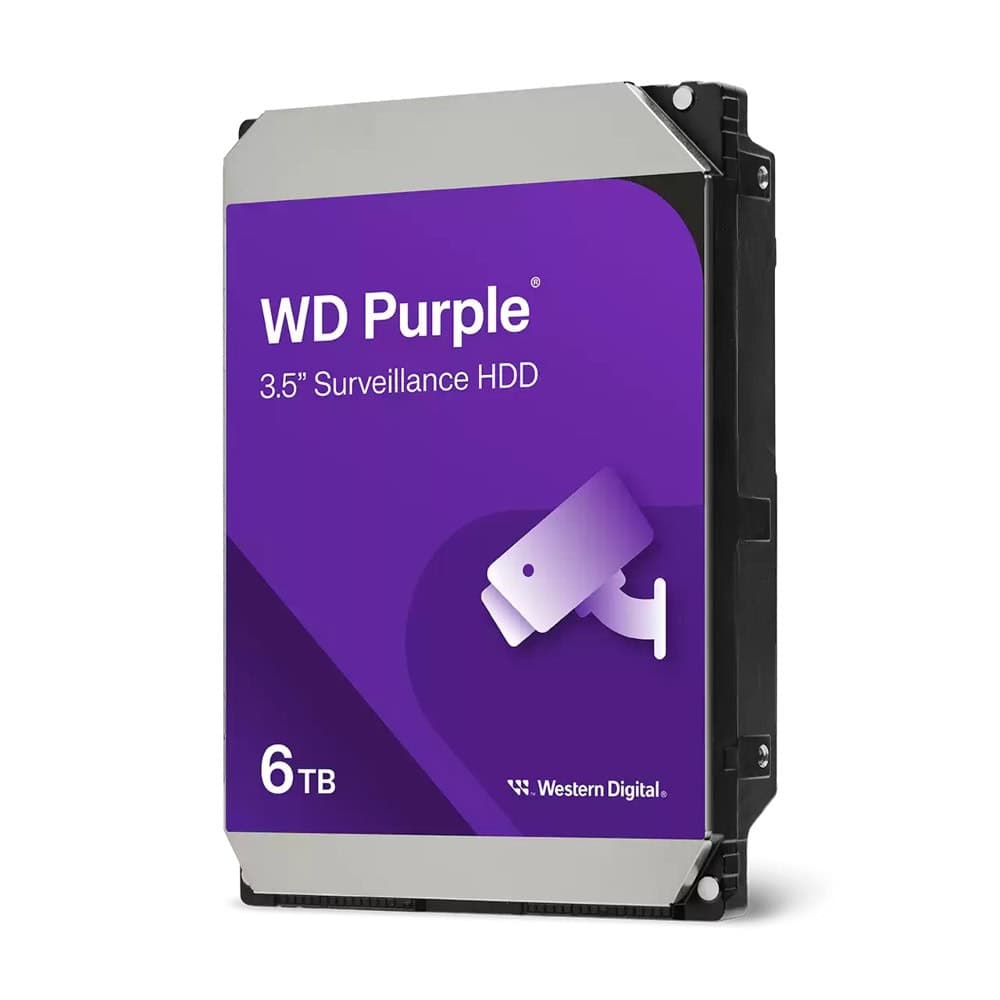 Хард диск WD Purple, 6TB, 256MB, SATA 3, WD64PURZ