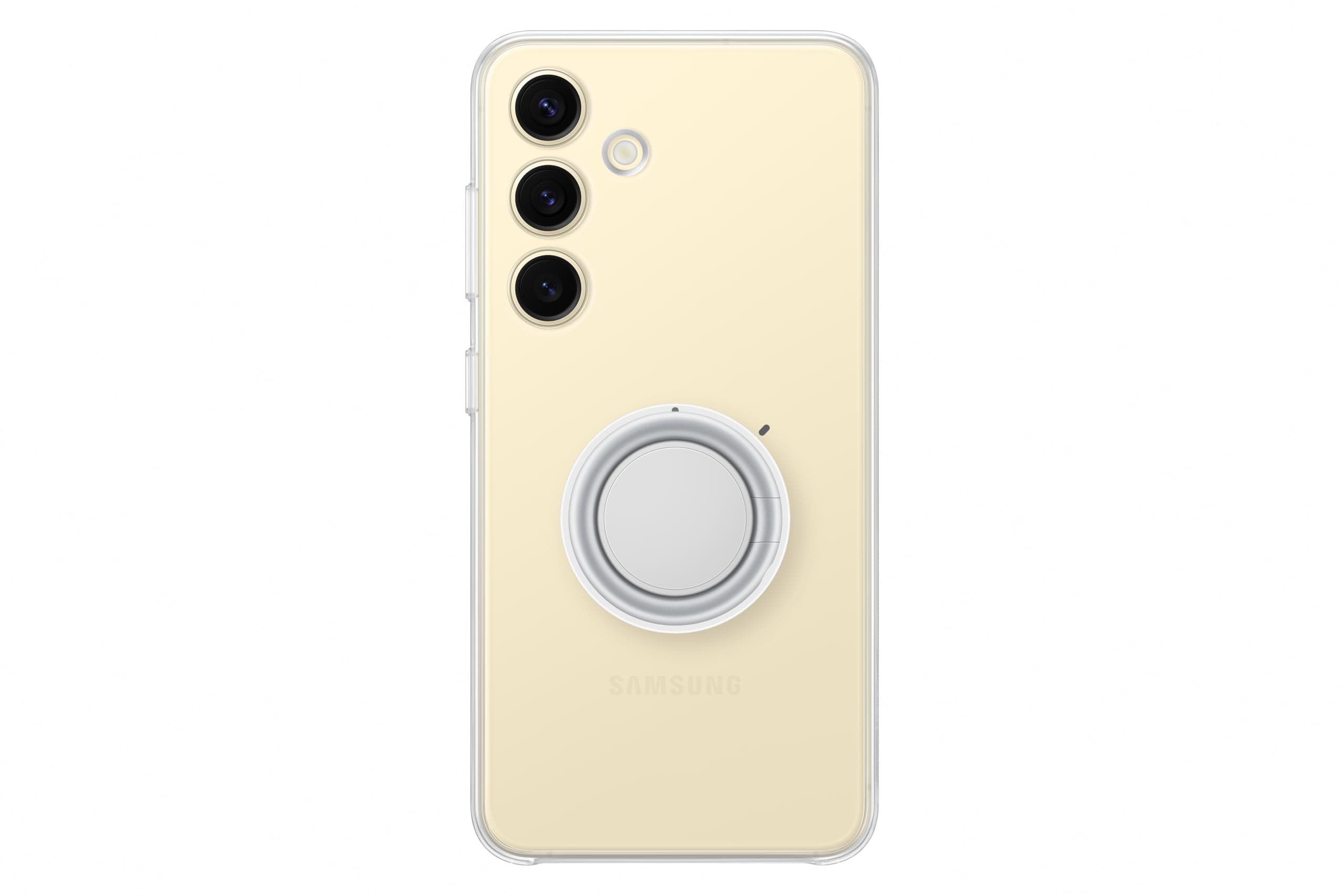 Калъф за Samsung Galaxy S24, Samsung Clear Gadget, с пръстен, прозрачен