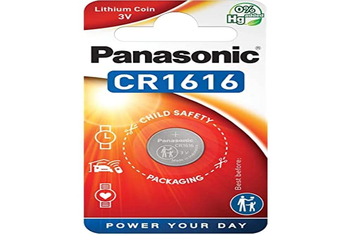 Бутонна литиева батерия PANASONIC CR-1616, 3V