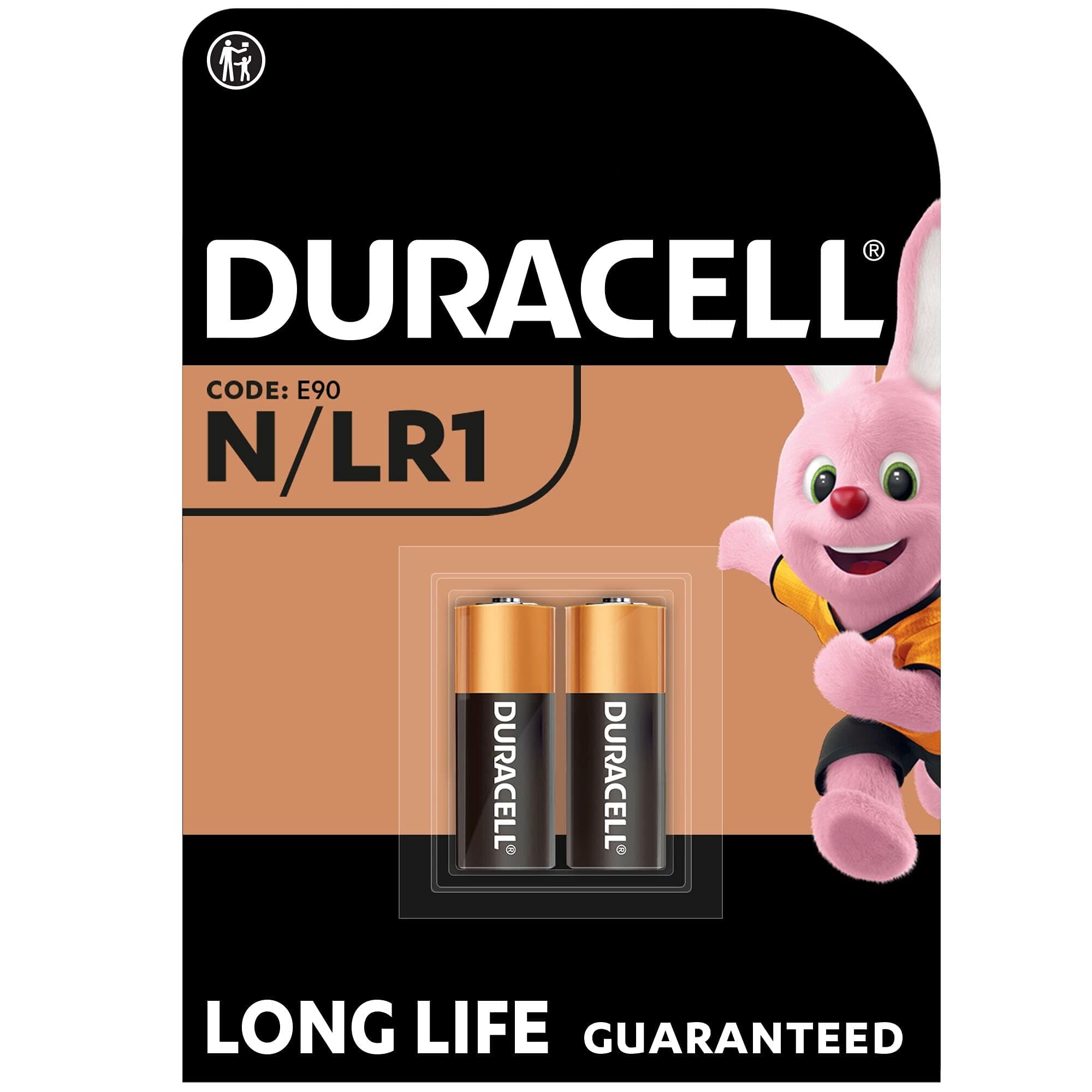 Алкална батерия DURACELL LR-1 /2 бр. в опаковка/ 1.5V