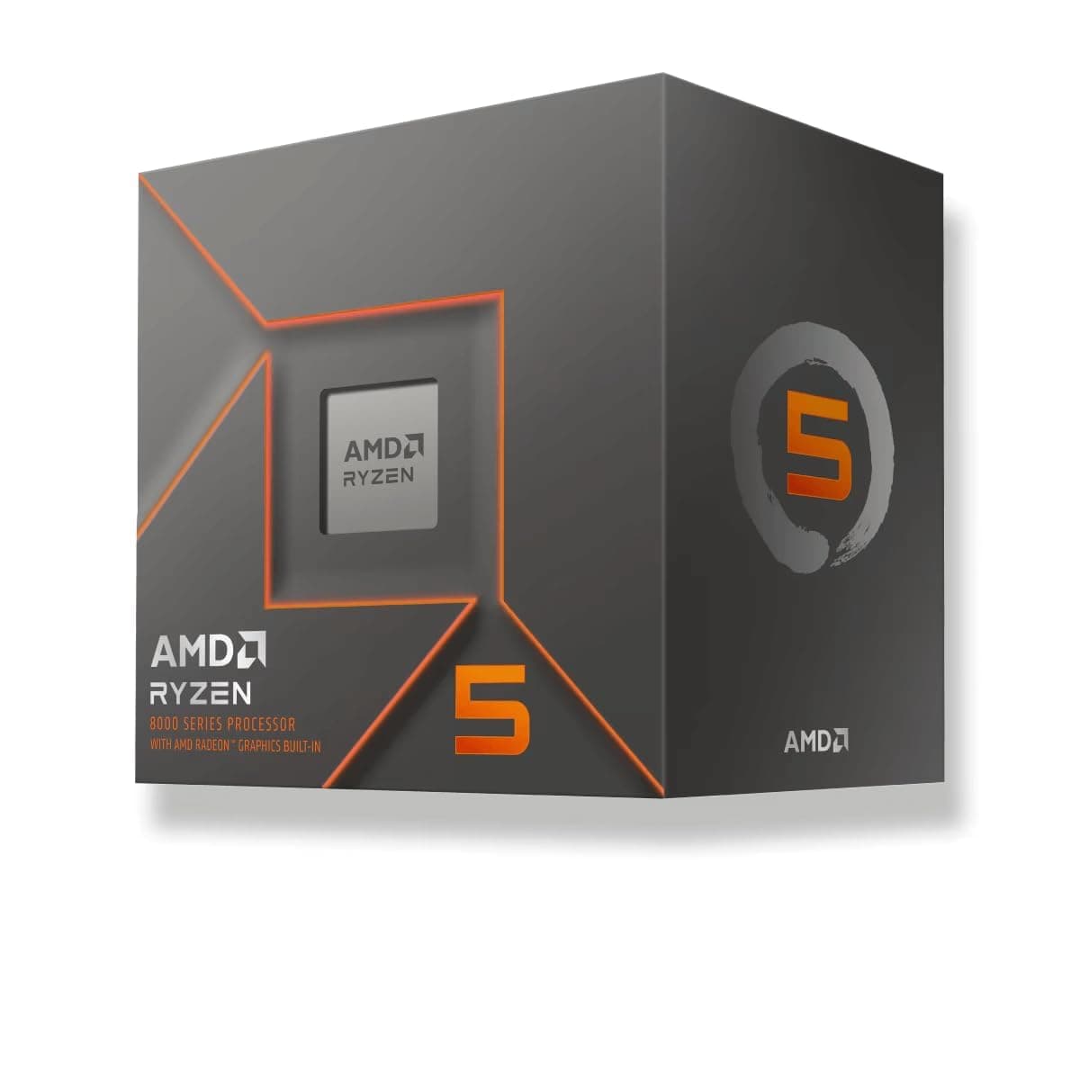 Процесор AMD RYZEN 5 8500G, 6-Core 3.5 GHz (Up to 5.0GHz) 16MB Cache, 65W, AM5, BOX