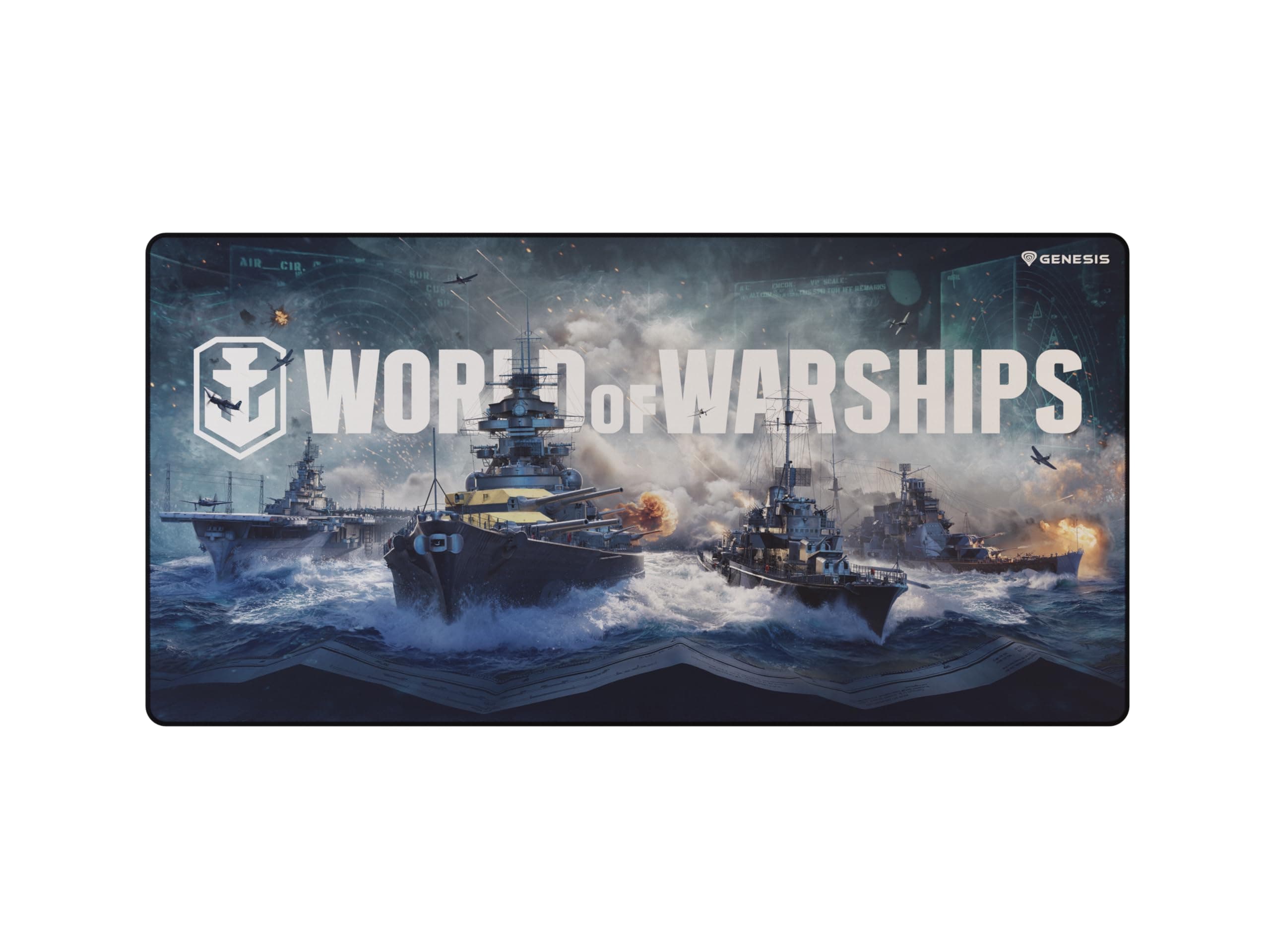Genesis Mouse Pad Carbon 500 MAXI WOW Armada Edition 900x450 mm