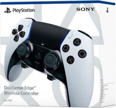 Безжичен геймпад Sony PS5 DualSense Edge, Бял