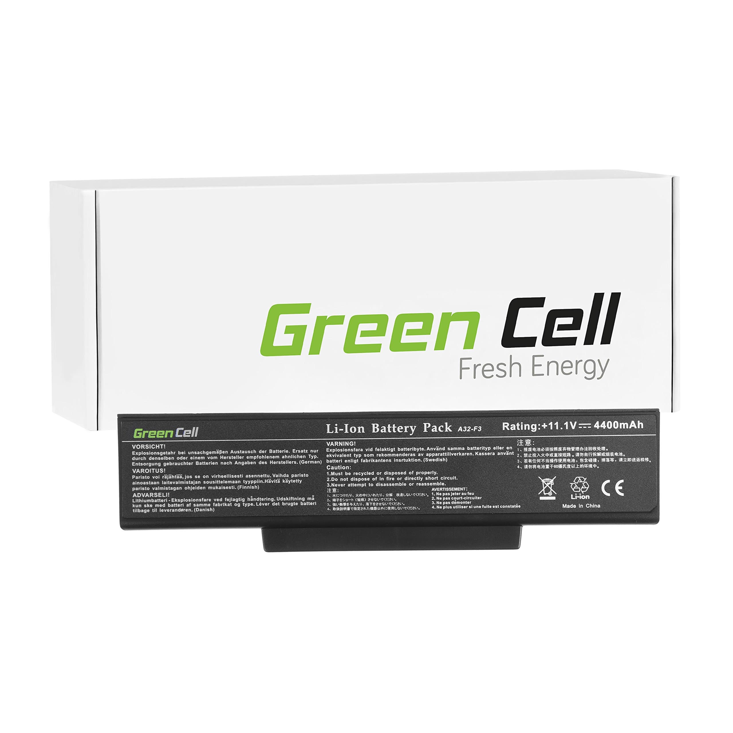 Батерия за лаптоп GREEN CELL, Asus A32N1405, G551, G551J, G551JM, G551JW, G771, G771J, G771JM, G771JW, N551, N551J, N551JM, N551JW, N551JX, 10.8V, 4400mAh