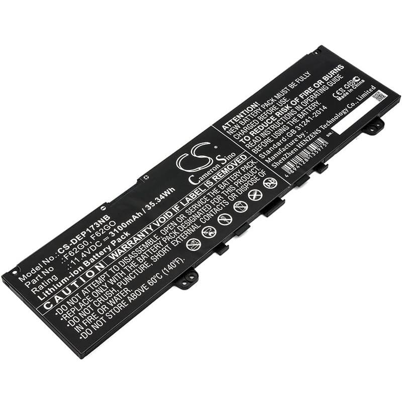 Батерия за лаптоп DELL Inspiron 7373 Inspiron 13 7000 F62G0 11,4V 3100mAh CAMERON SINO
