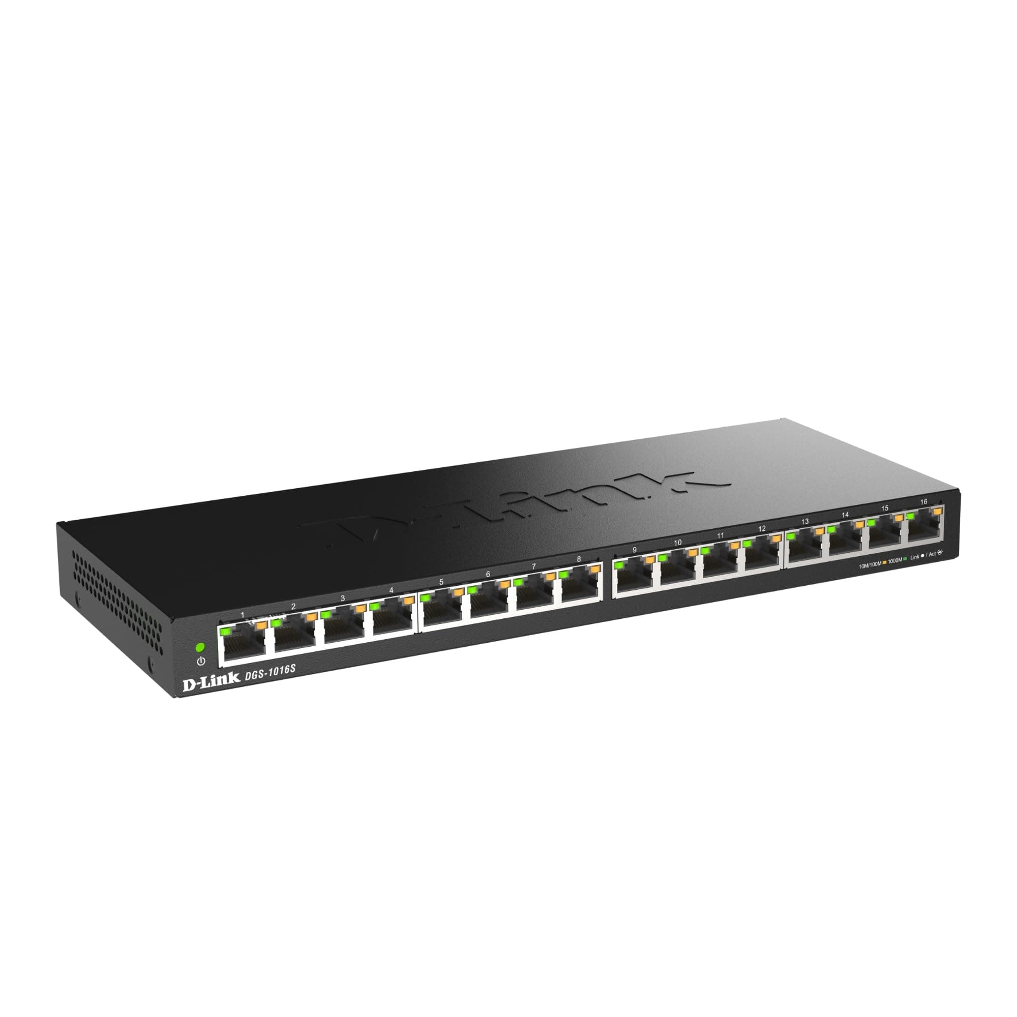 Суич D-Link DGS-1016S/E, 16 портов 10/100/1000, Desktop