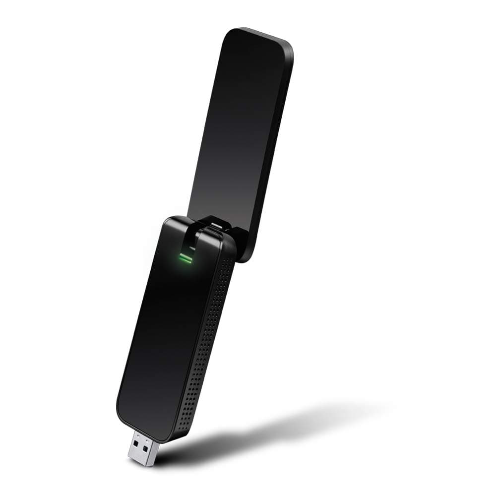 Безжичен адаптер TP-LINK Archer T4U, AC 1300, Dual band, USB 3.0, вградена антена