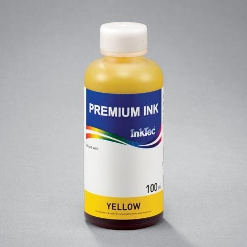 Бутилка с мастило INKTEC за Canon CLI-221Y/821Y/521Y, 100 ml, Жълт