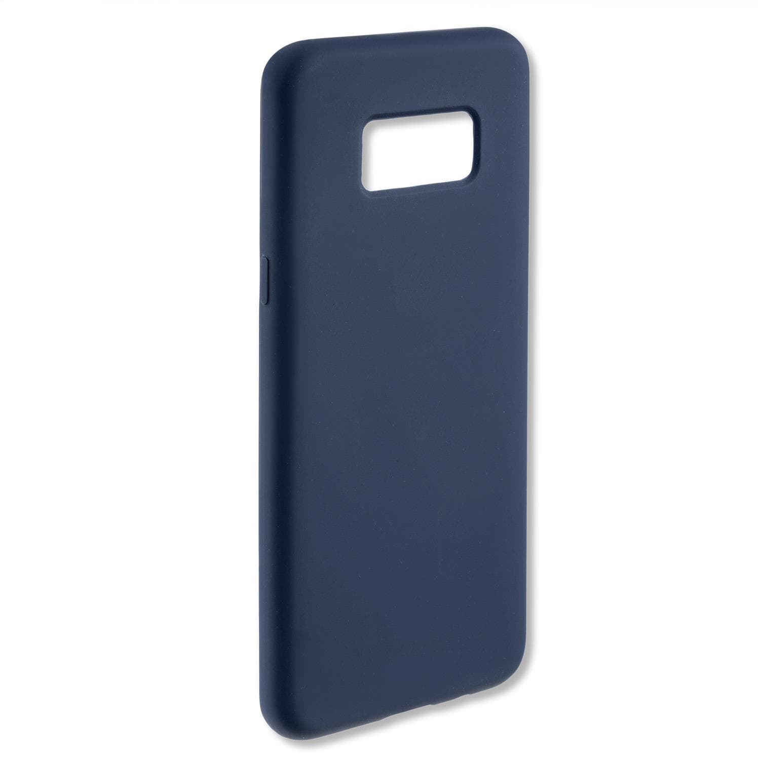Тънък силиконов (TPU) калъф за Samsung Galaxy S8 Plus - 4smarts Cupertino Silicone Case (тъмносин)