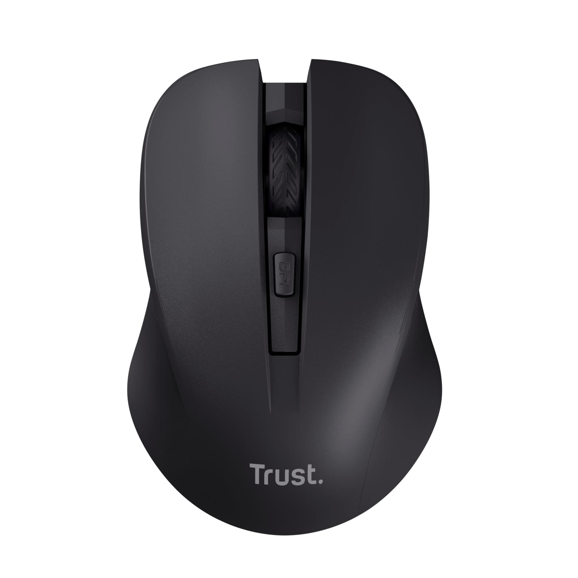 Мишка Trust Mydo Silent (25084), оптична (1800 dpi), безжична, USB, черна