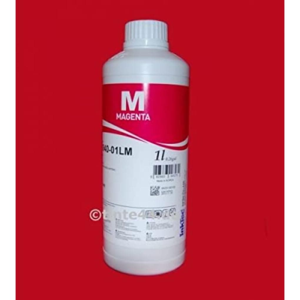 Бутилка с мастило INKTEC за HP CC640/CC641/No-300/901, 1000 ml, Червен