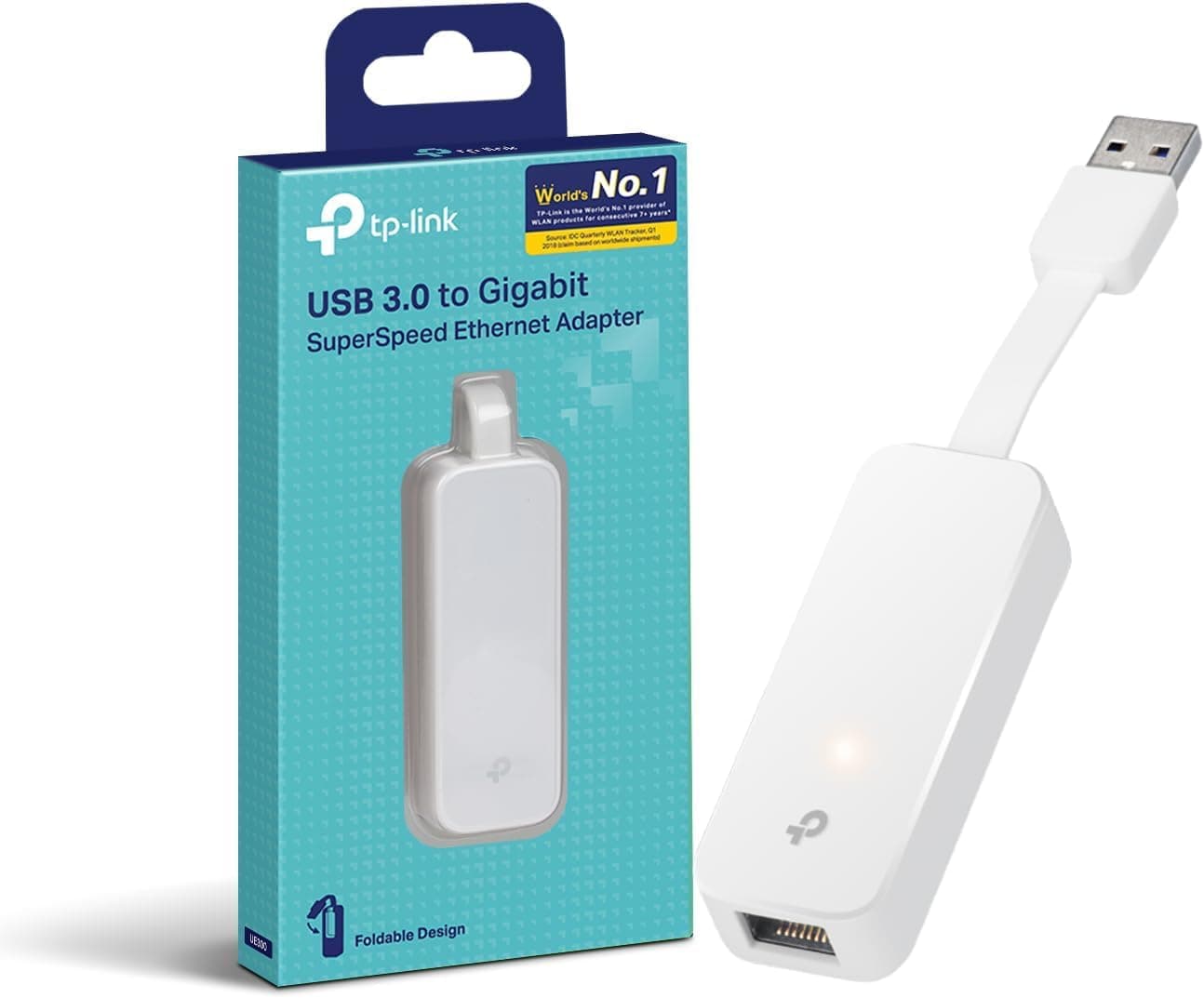 Мрежова карта Tp-Link UE300, USB 3.0, LAN, 1000 Mbps