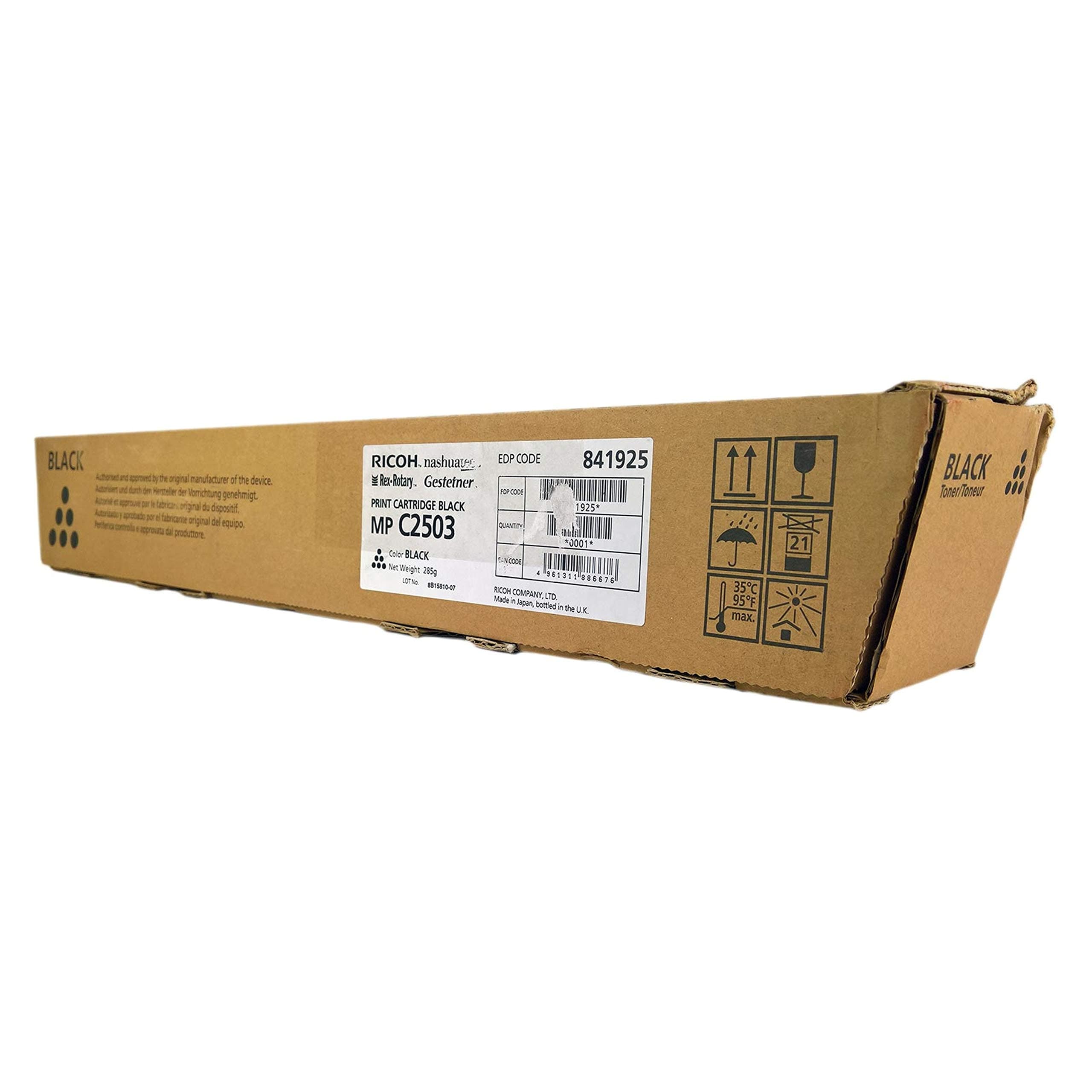 Тонер касета Ricoh MPC2503, 15000 копия, Aficio MPC2011SP, Черен