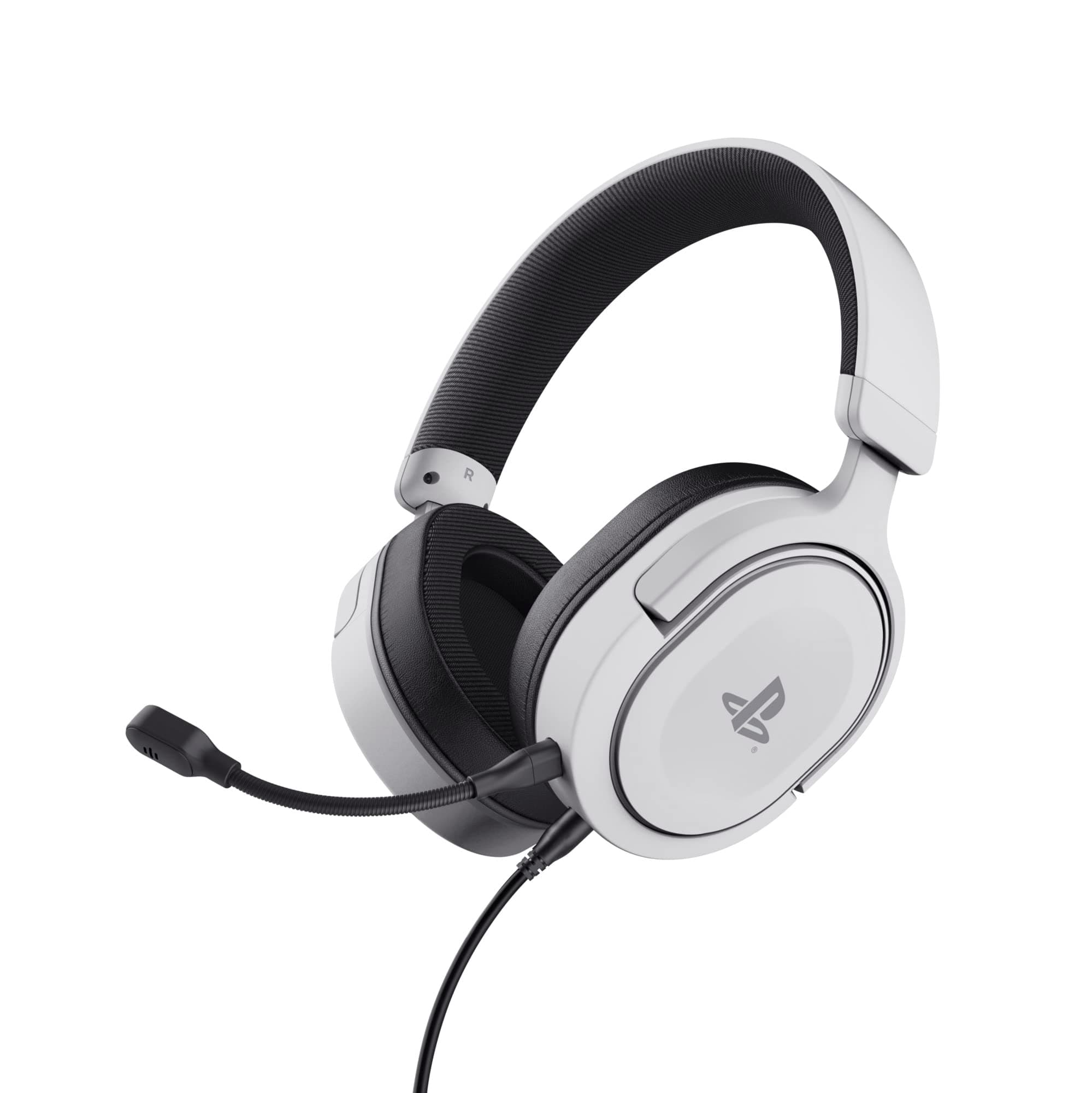 Слушалки Trust GXT 498W, микрофон, 3.5mm жак, гейминг, бели