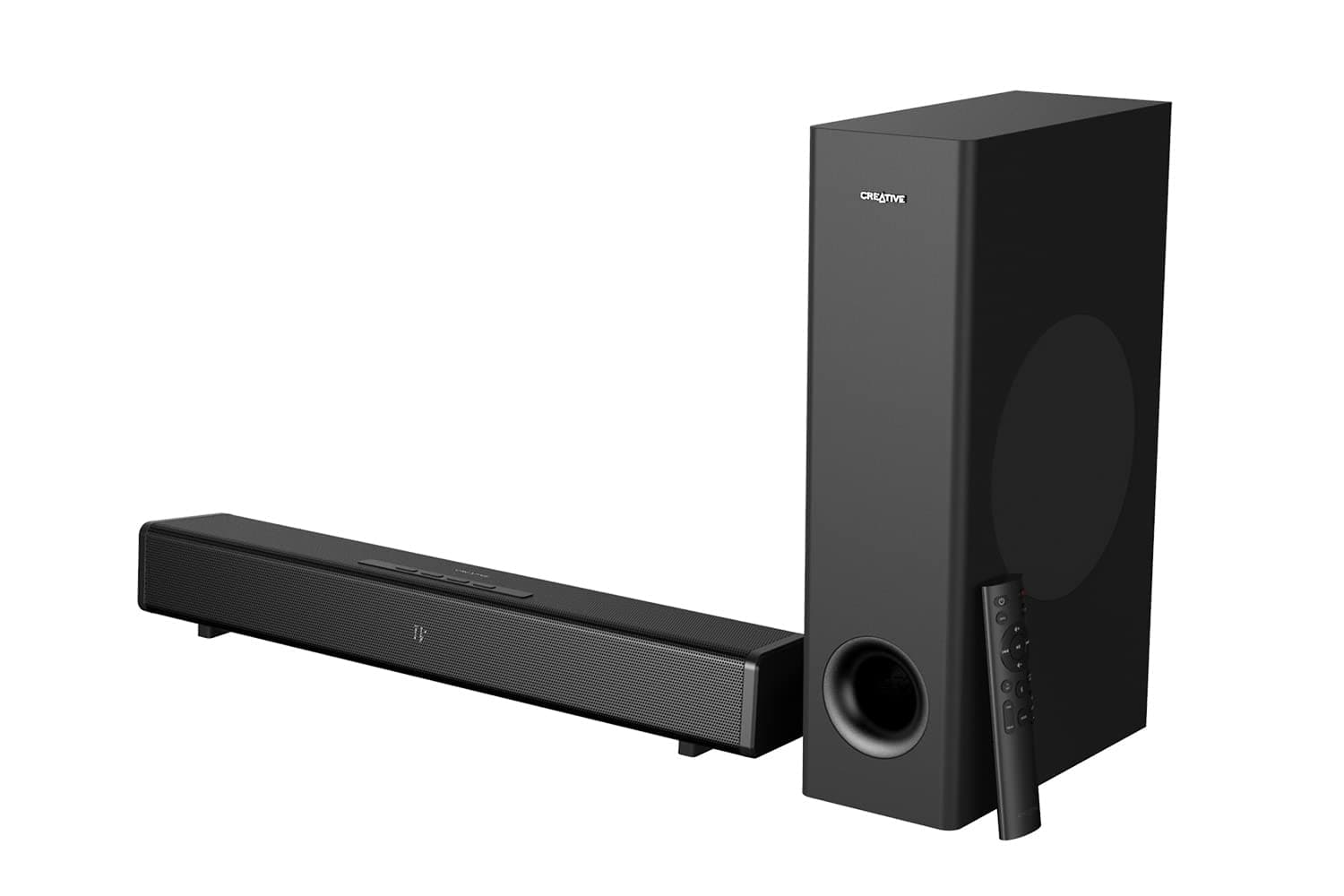 Звукова система 2.1 Creative Stage 360, Bluetooth 5.0, Dolby Atmos, HDMI 2.0, ARC, Черен