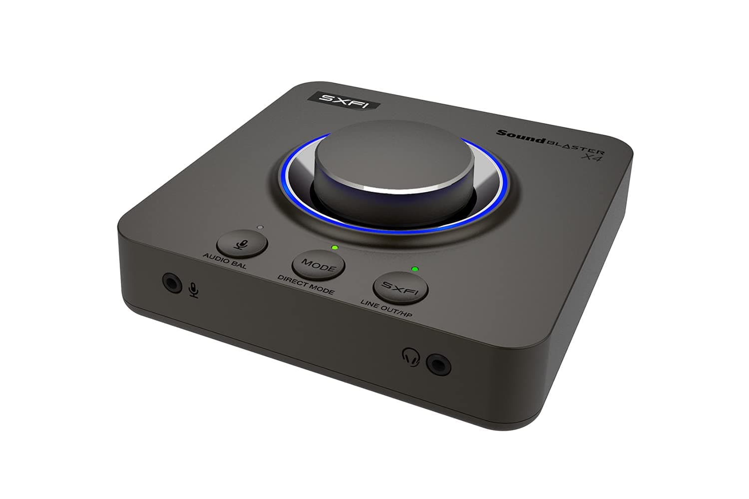Външна звукова карта Creative Sound Blaster X4, USB-C, DAC, Super X-FI, TOSLINK