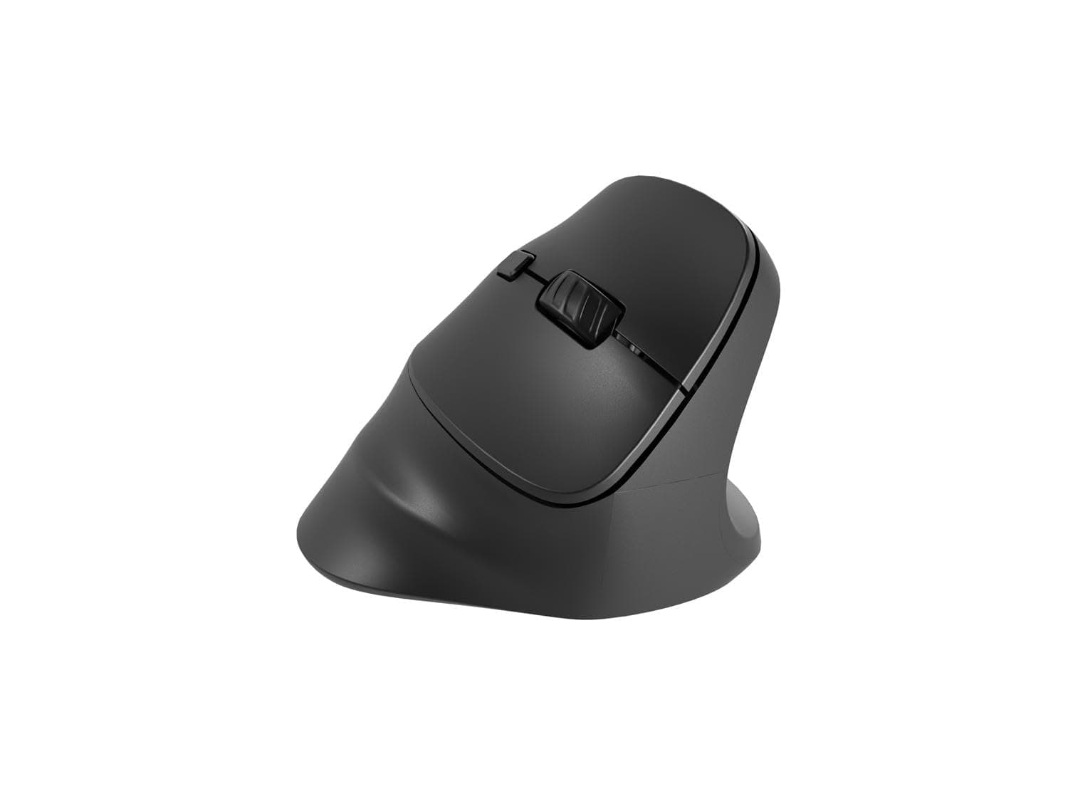Natec Vertical Mouse Crake 2 BLUETOOTH 5.2 + 2.4GHZ BLACK 2400dpi, Right handed, black