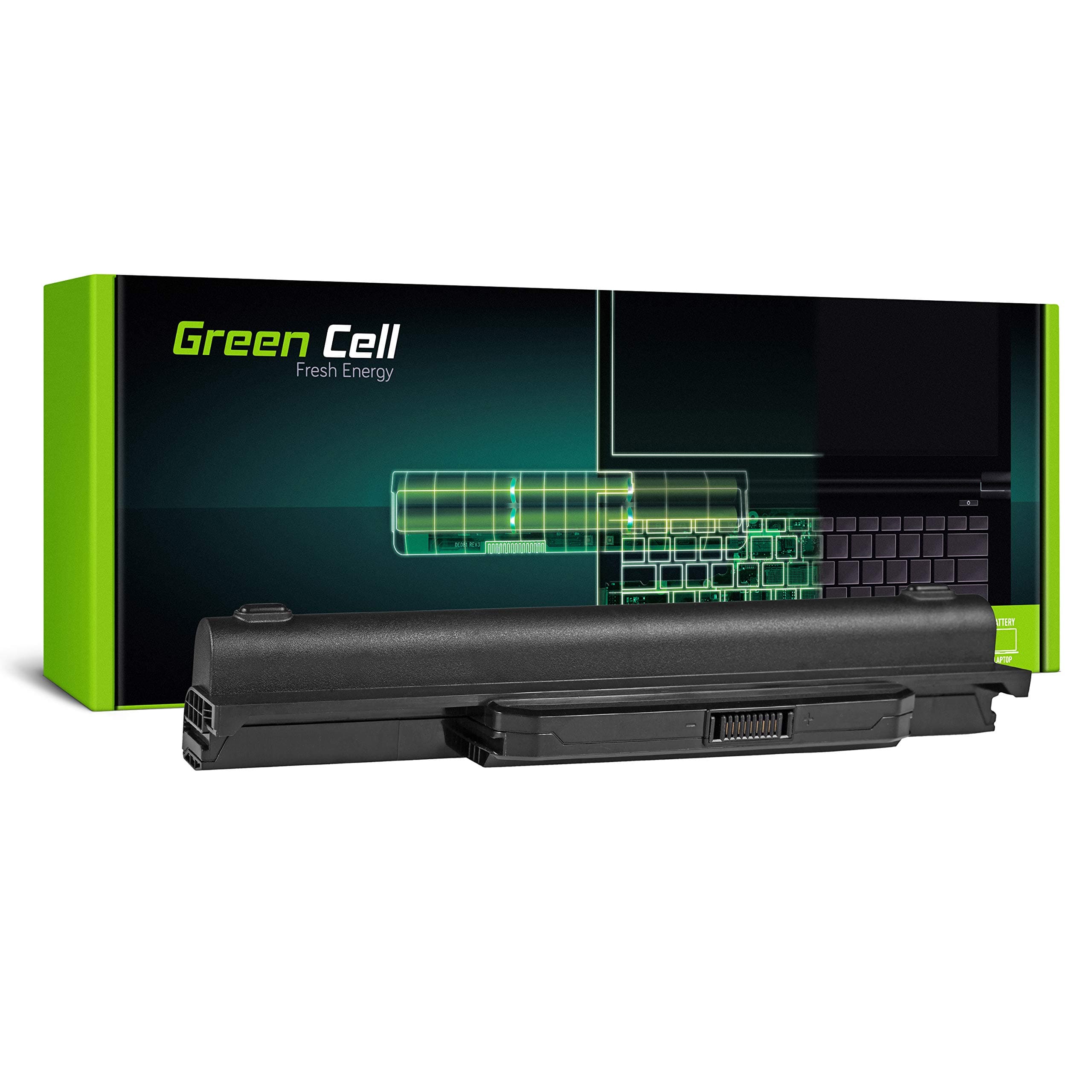 Батерия за лаптоп GREEN CELL, Asus K53 K53E K53S K53SV X53 X53S X53U X54 X54C X54H, 11.1V, 6600mAh