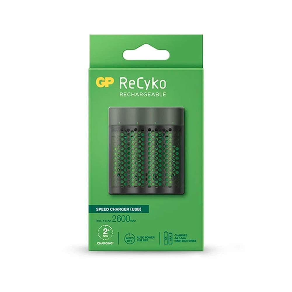 Зарядно устройство GP M451-270AAHCE-EB4, 4 AA, NiMH, 2700mAh, FAST