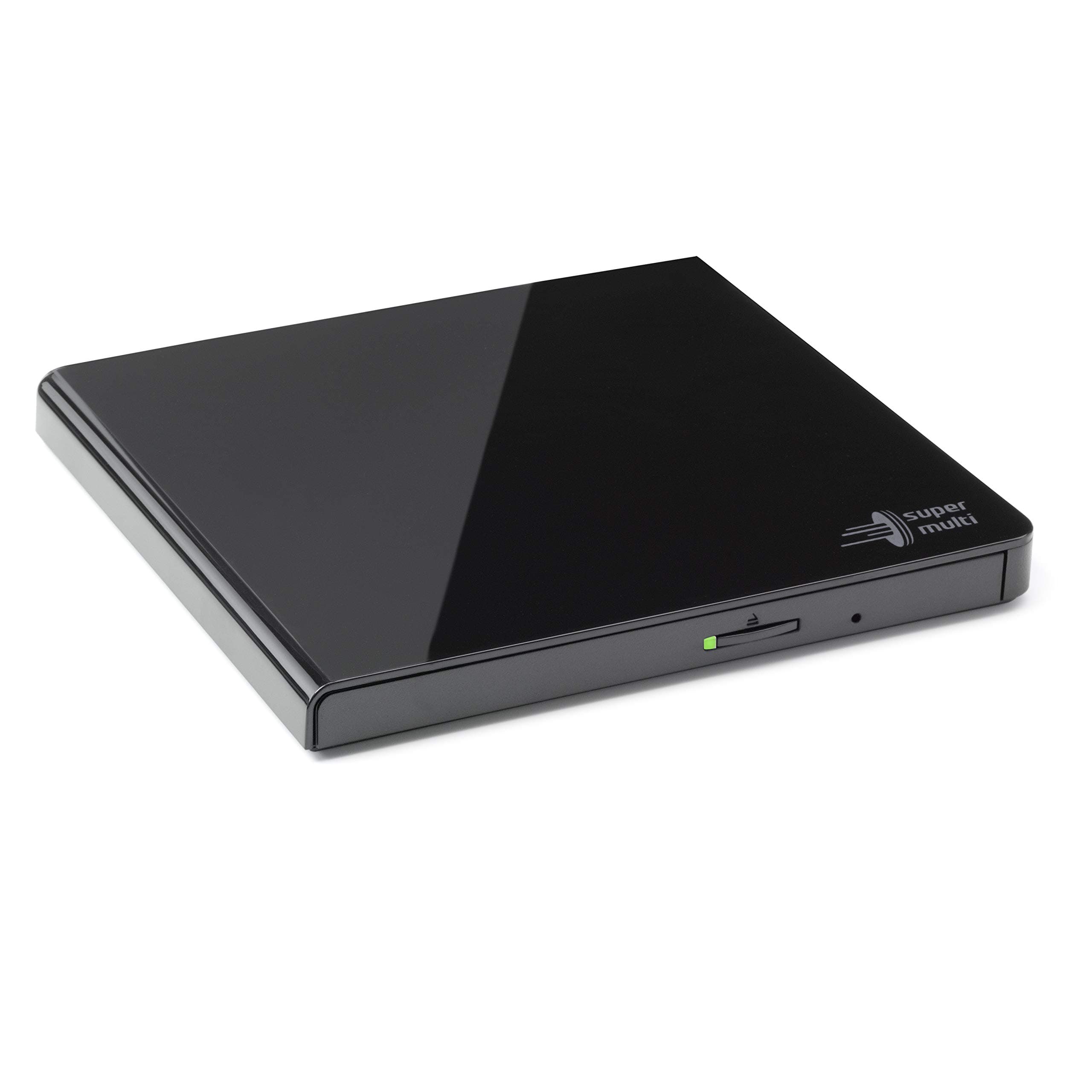 LG Hitachi-LG GP57EB40 Ultra Slim External DVD-RW, Super Multi, Double Layer, TV connectivity, Black