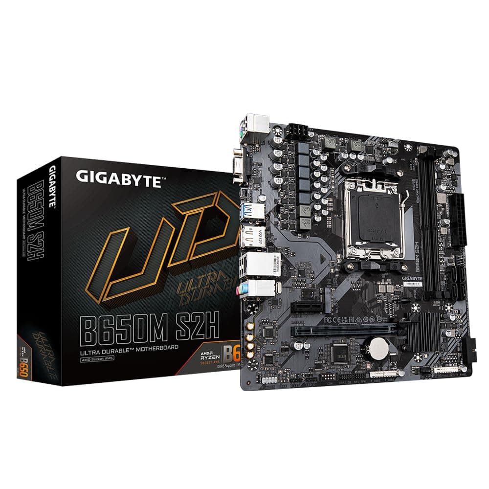 Дънна платка GIGABYTE B650M S2H socket AM5