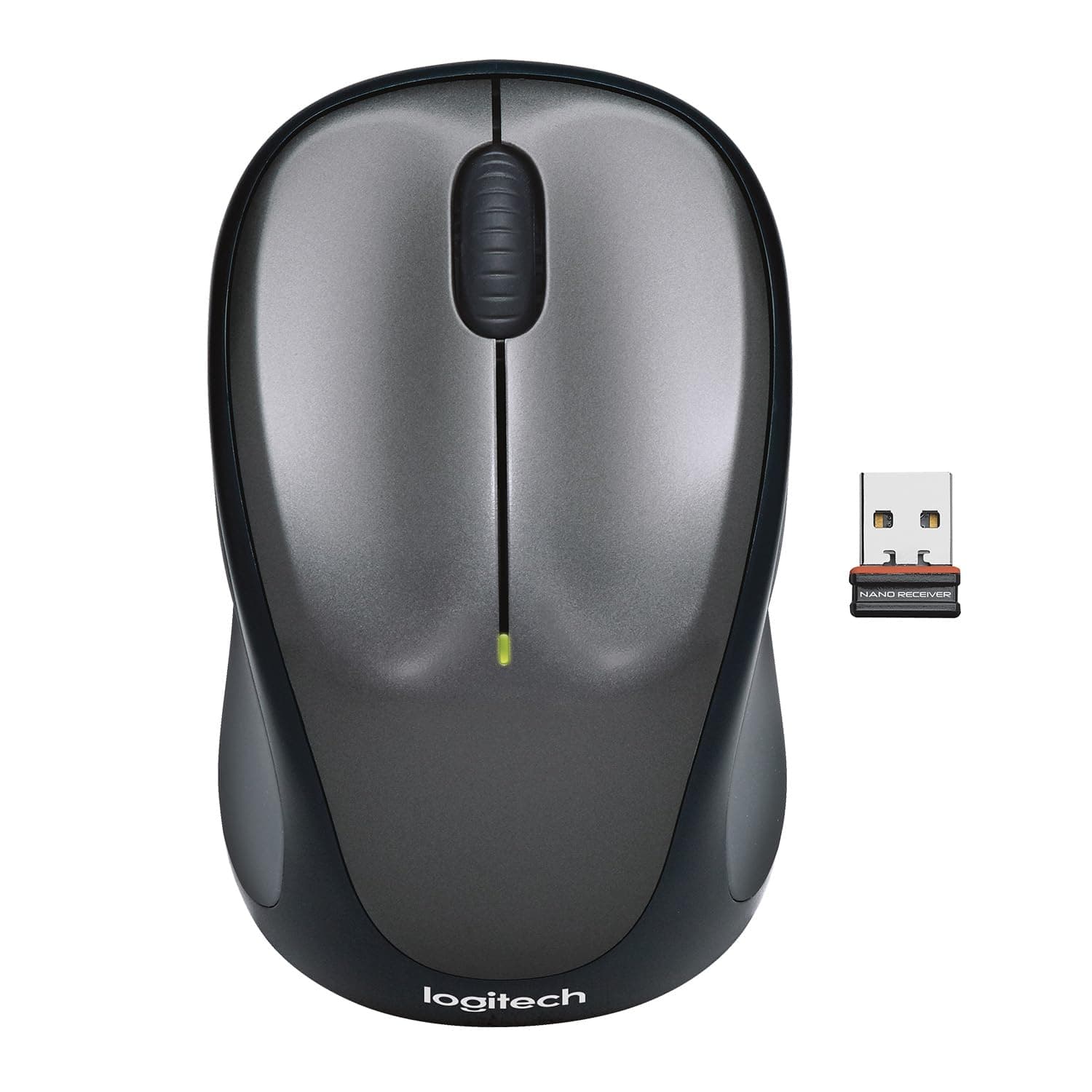 Безжична оптична мишка LOGITECH M235, USB, 1000dpi, Черна