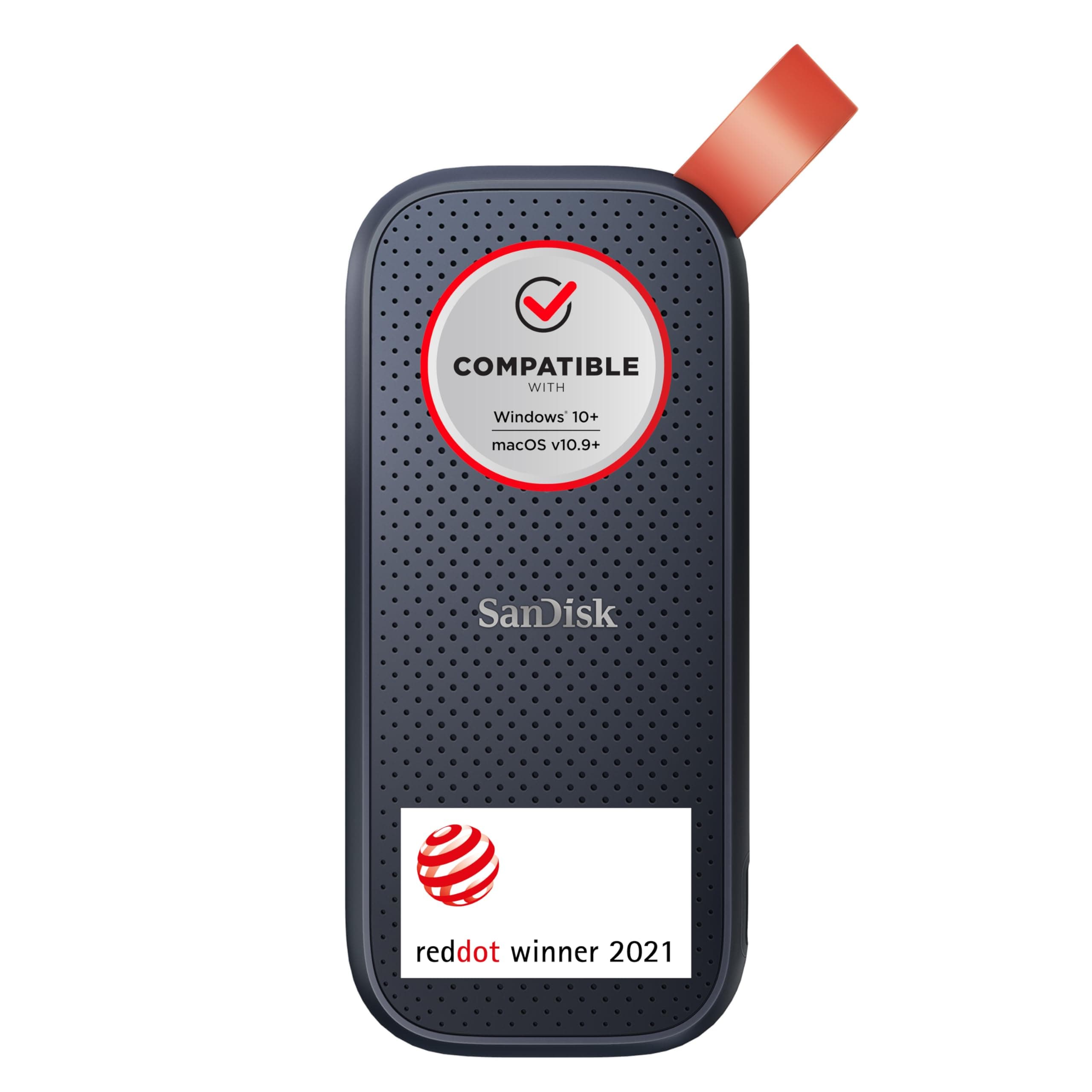Външен SSD SanDisk Portable, 1TB, Type-C 3.2 Gen 2, Черен