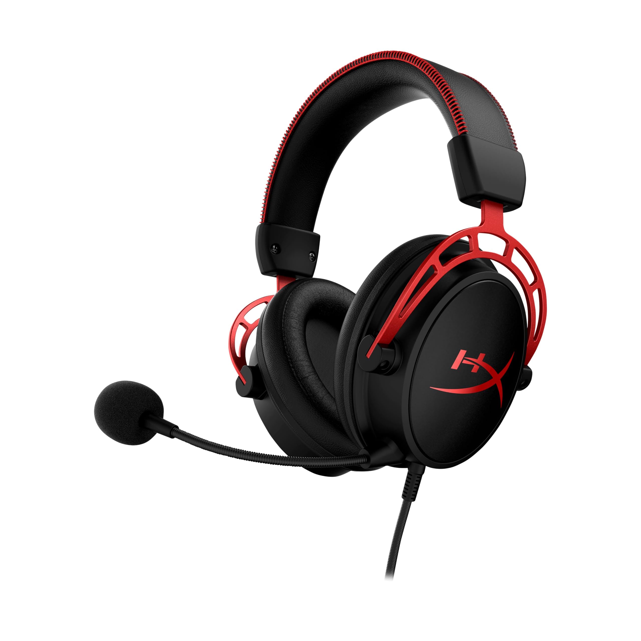 Геймърски слушалки HyperX Cloud Alpha, Черен/Червен