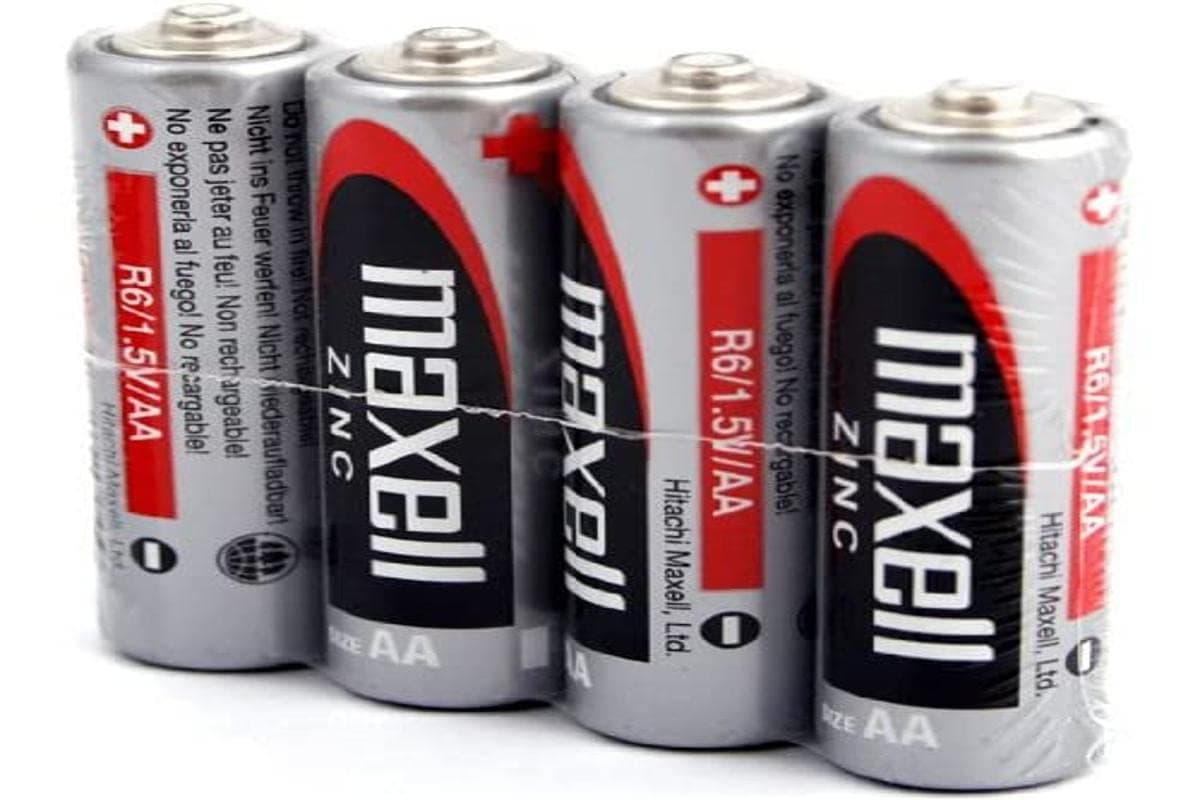 Цинк Манганова батерия MAXELL R6 4 бр. shrink 1.5 V