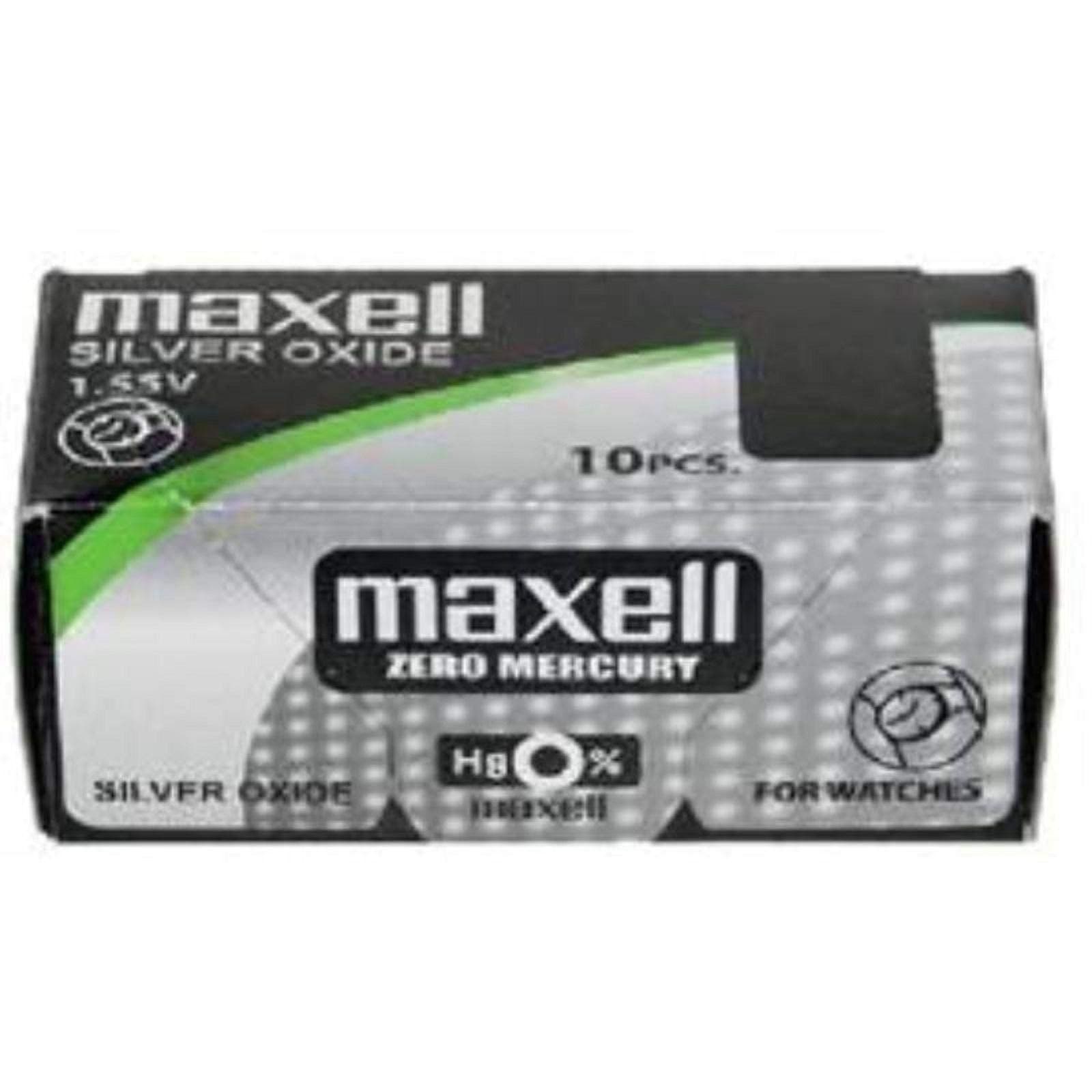 Бутонна батерия сребърна MAXELL SR41 SW /384/ AG3 1.55V