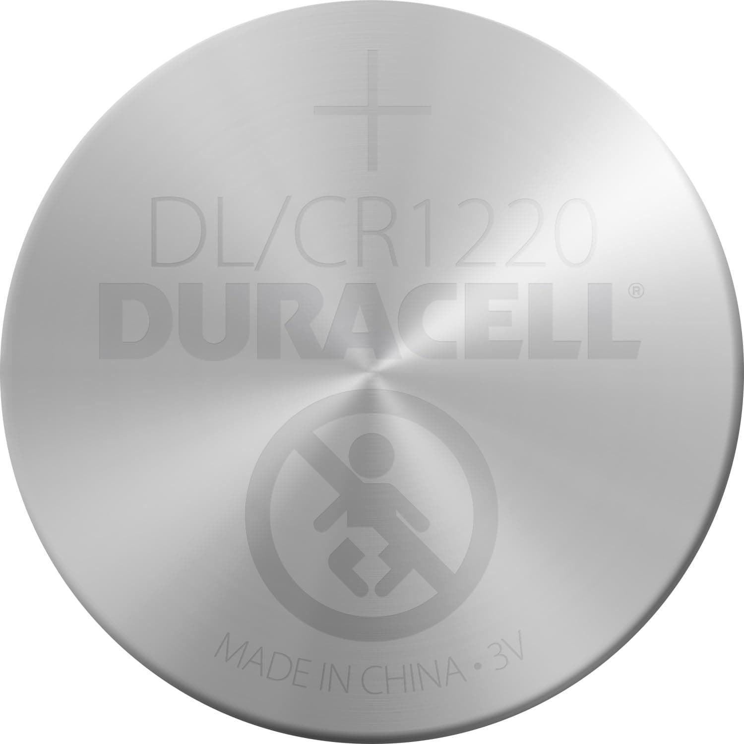Бутонна батерия литиева DURACELL CR1220 3V 1PK блистер
