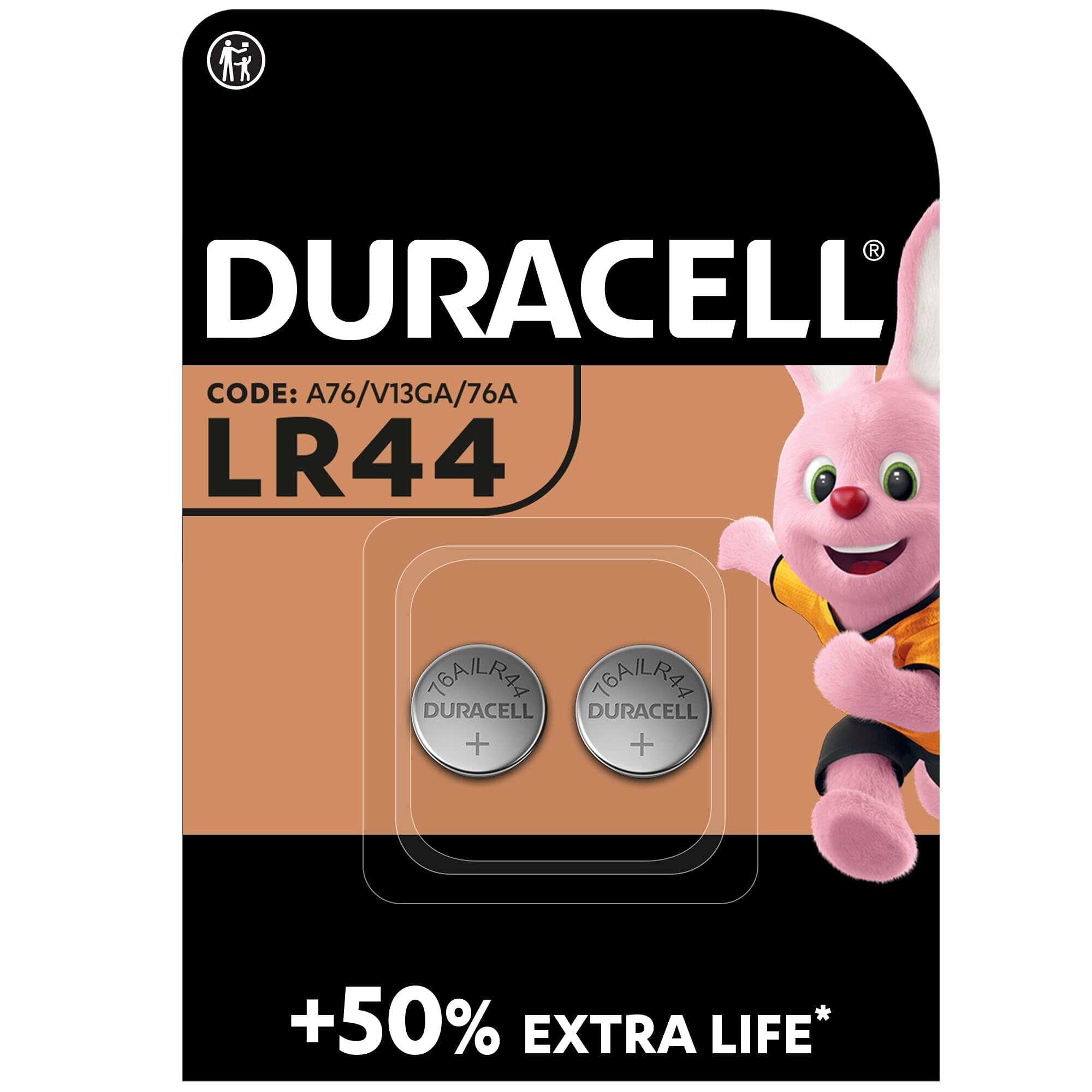 Батерия алкална LR44 AG13 2pk блистер 1,55V DURACELL